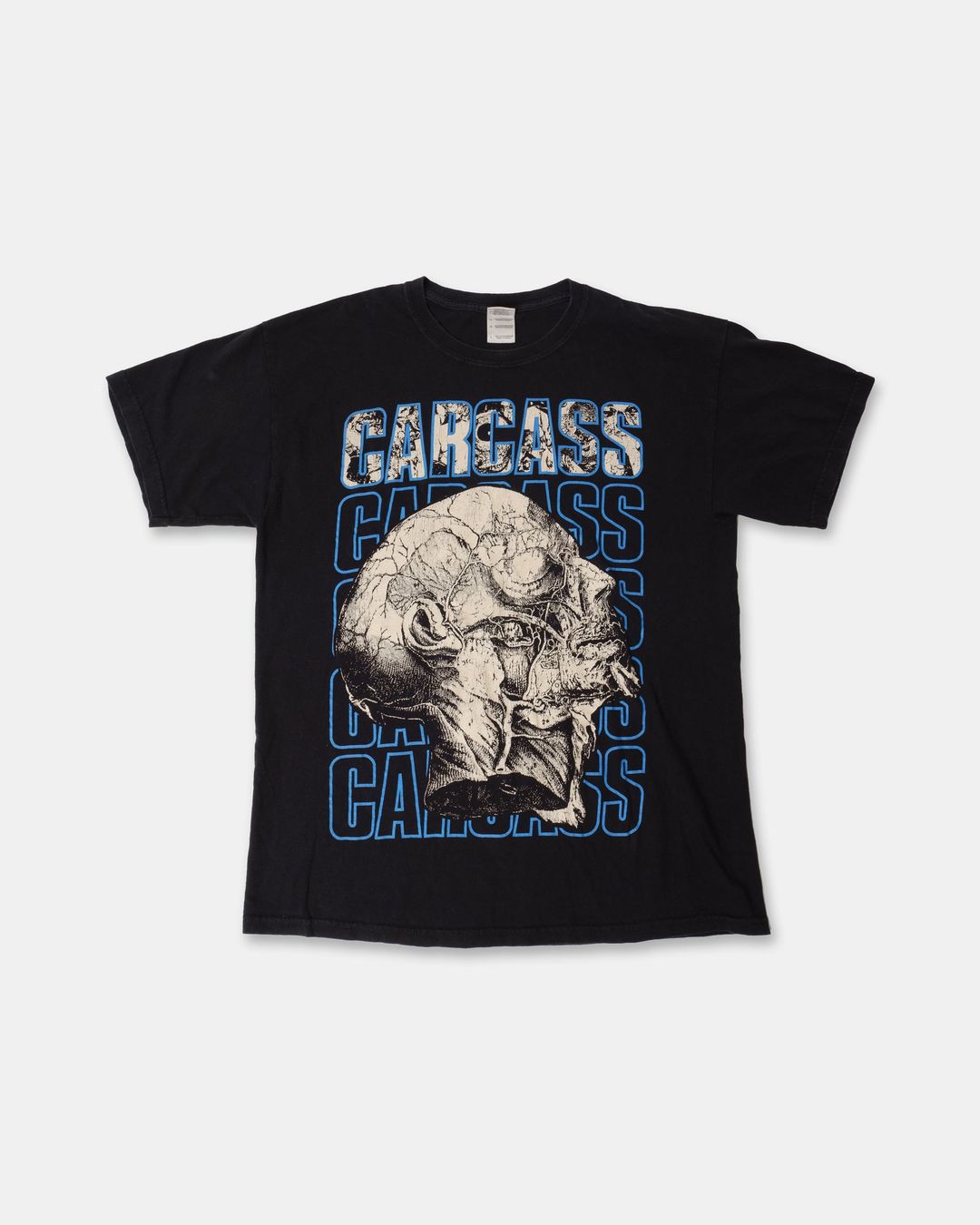 Vintage 2009 Carcass Skull Band T-Shirt Black by Vintage in size L from TOPS category