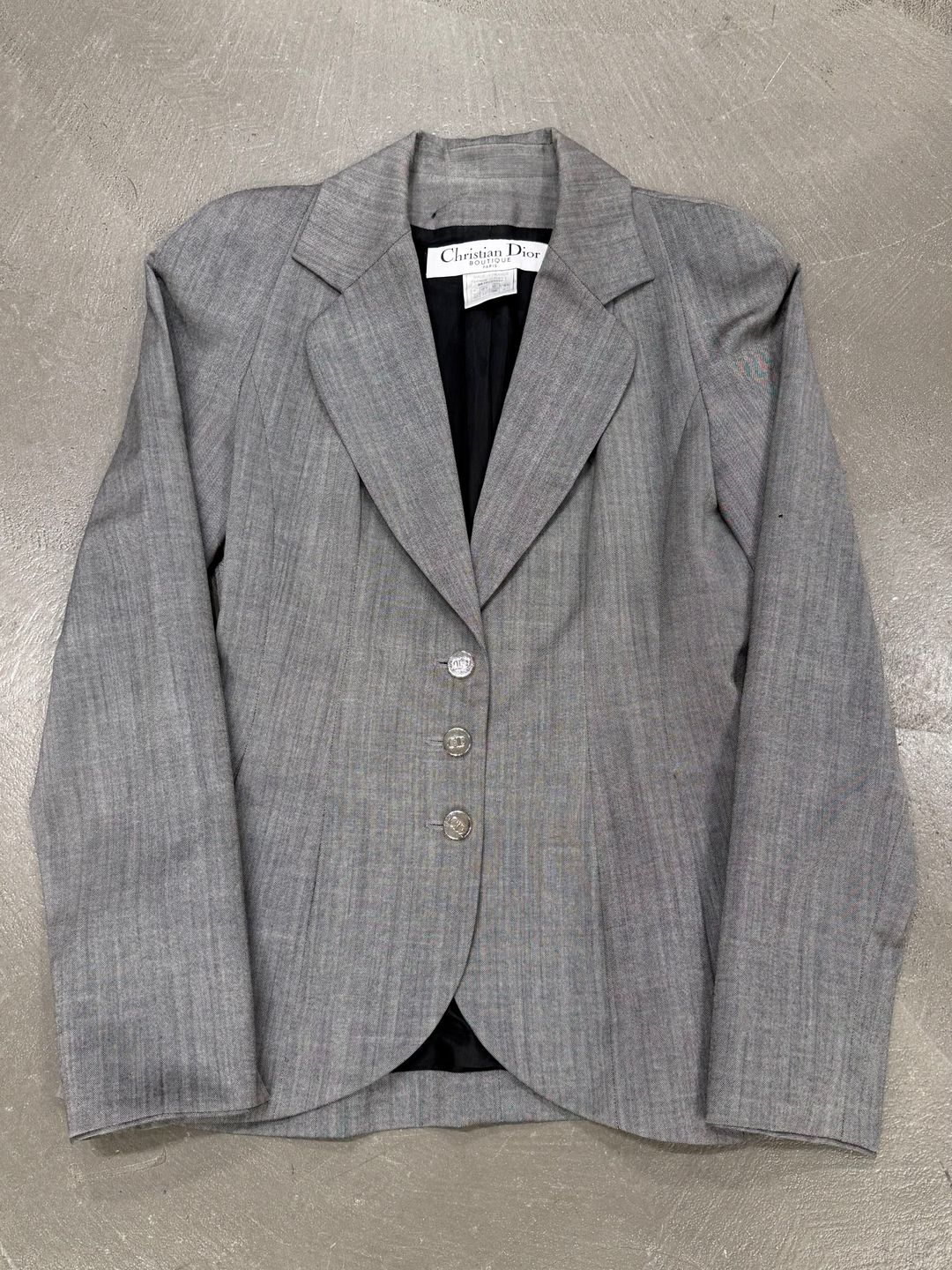 A/W1999 Christian Dior by Galliano tailored wool blazer by DIOR in size FR 40 from COATS & JACKETS category