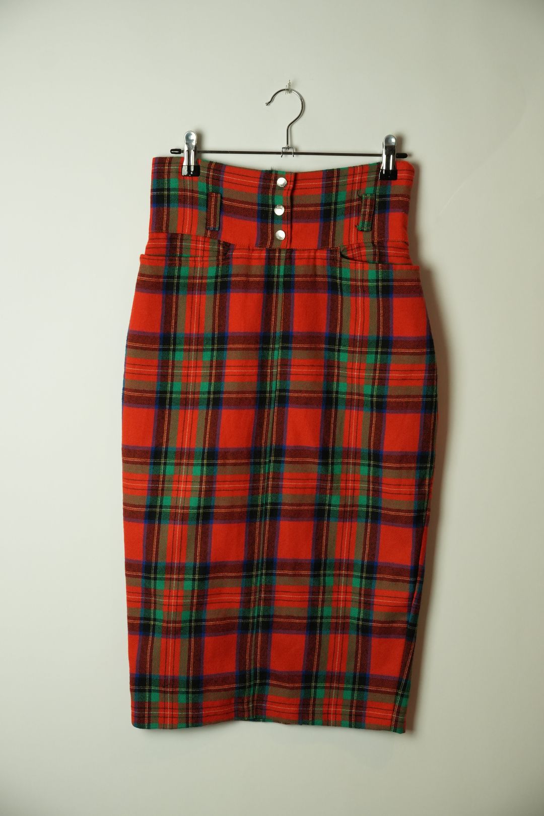 Dolce & Gabbana Tartan High Waisted Midi Skirt by DOLCE & GABBANA in size XS from SKIRTS category