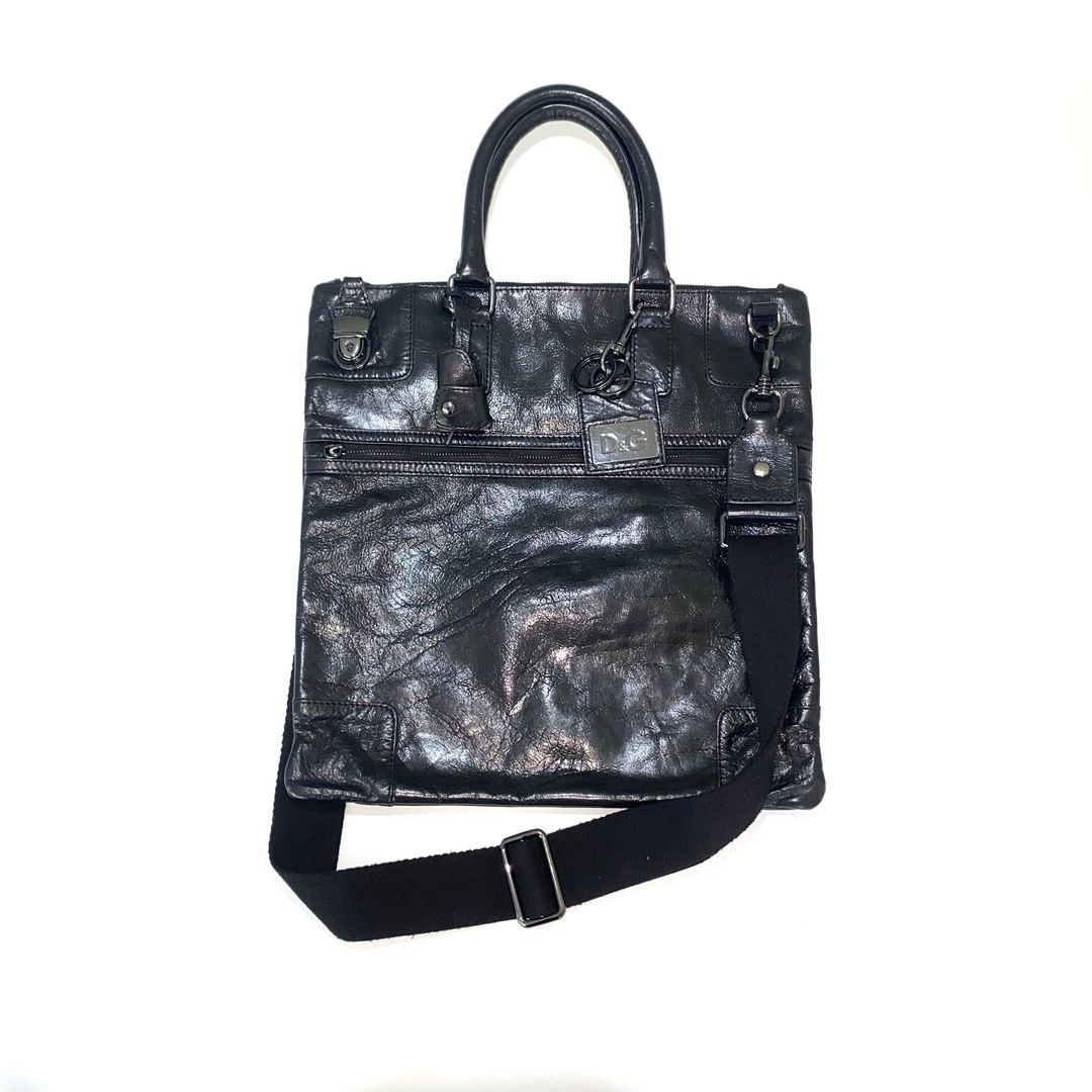 Dolce & Gabbana black leather crossbody bag by DOLCE & GABBANA in size ONE SIZE from BAGS category