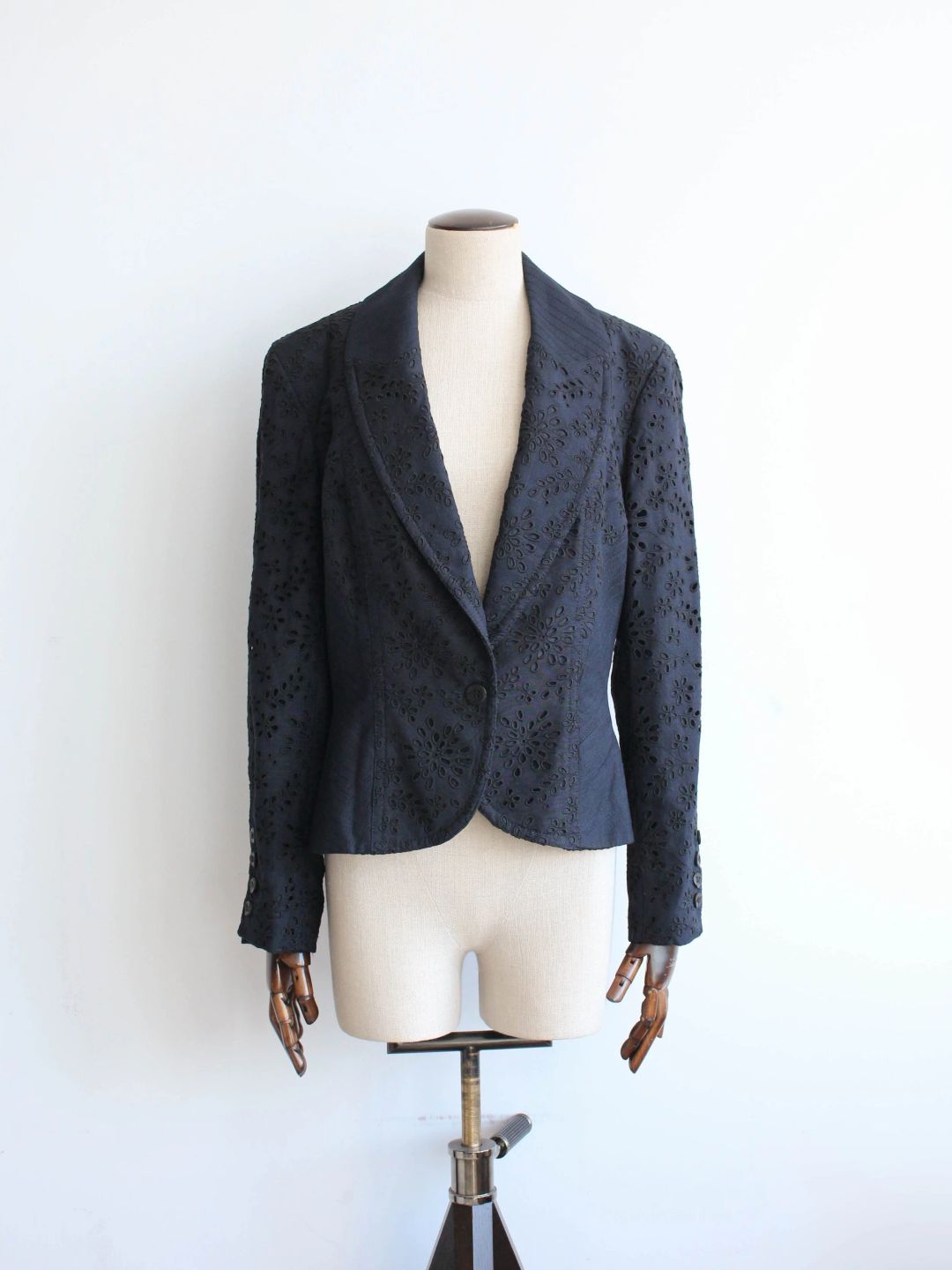 Christian Dior by John Galliano S/S00 Broderie Anglaise Jacket by CHRISTIAN DIOR in size ONE SIZE from COATS & JACKETS category