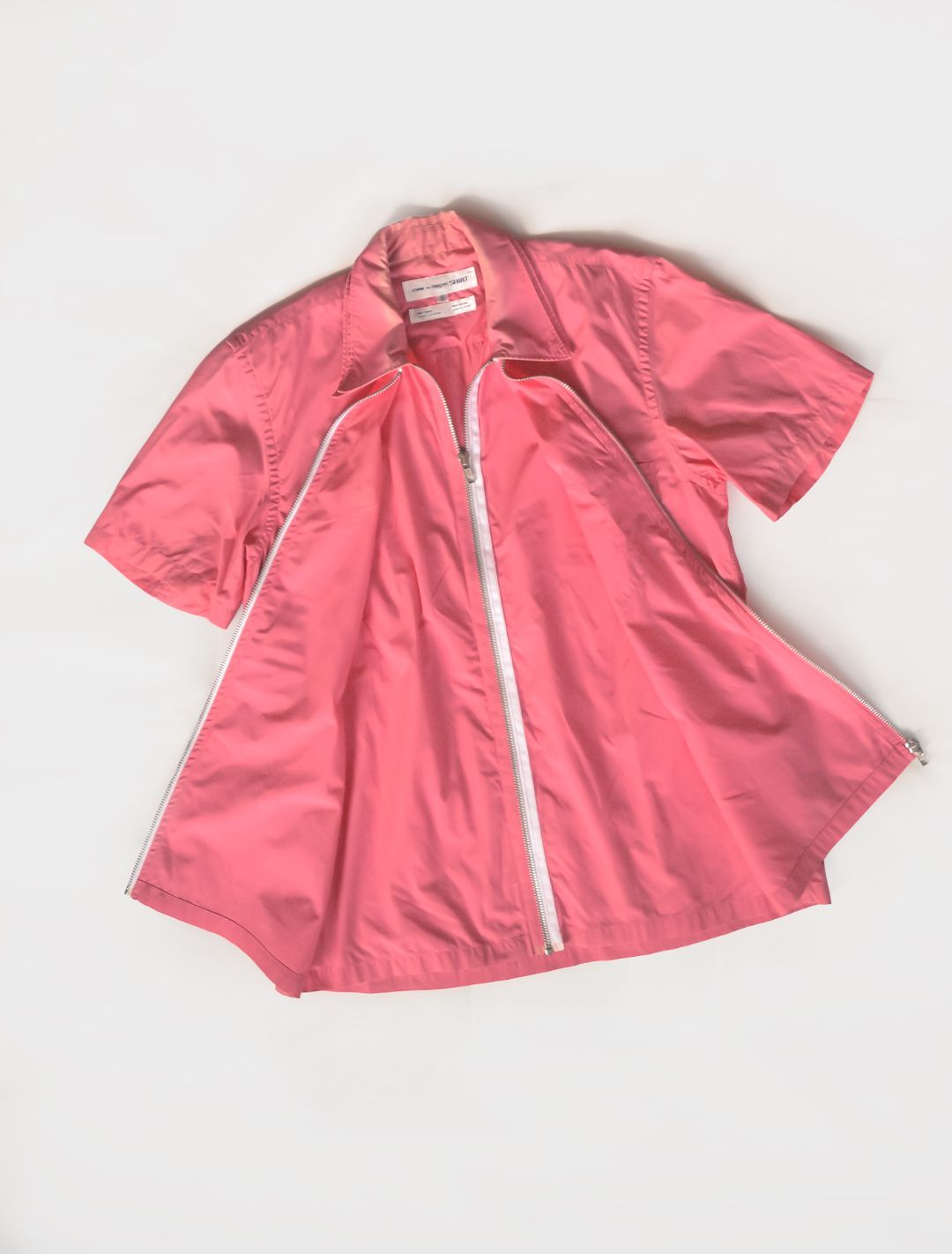 Double Zip/Layered Shirt by COMME DES GARCONS in size M from SHIRTS category