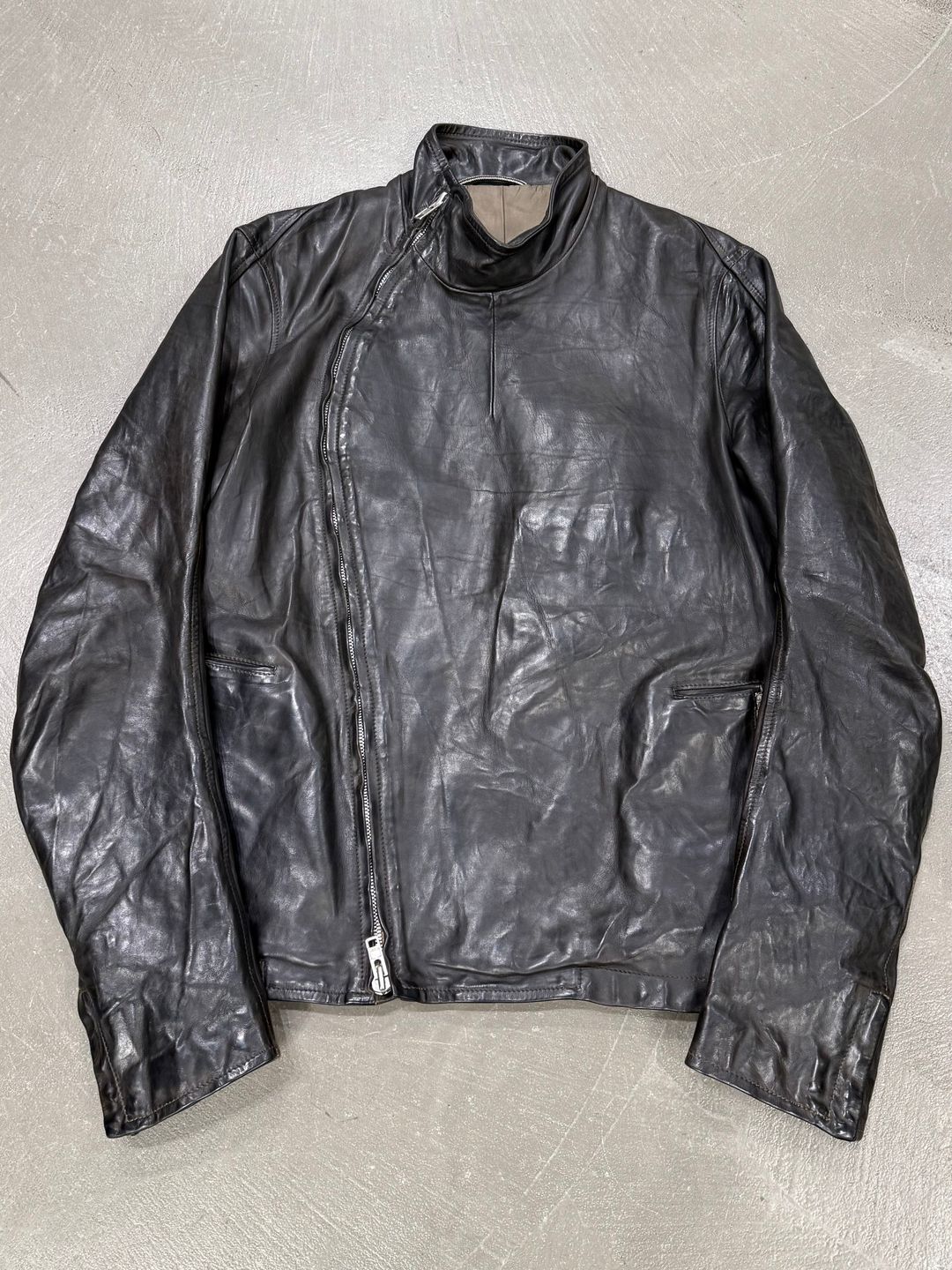 2008 Carol Christian Poell fencing leather jacket by CAROL CHRISTIAN POELL in size ONE SIZE from COATS & JACKETS category