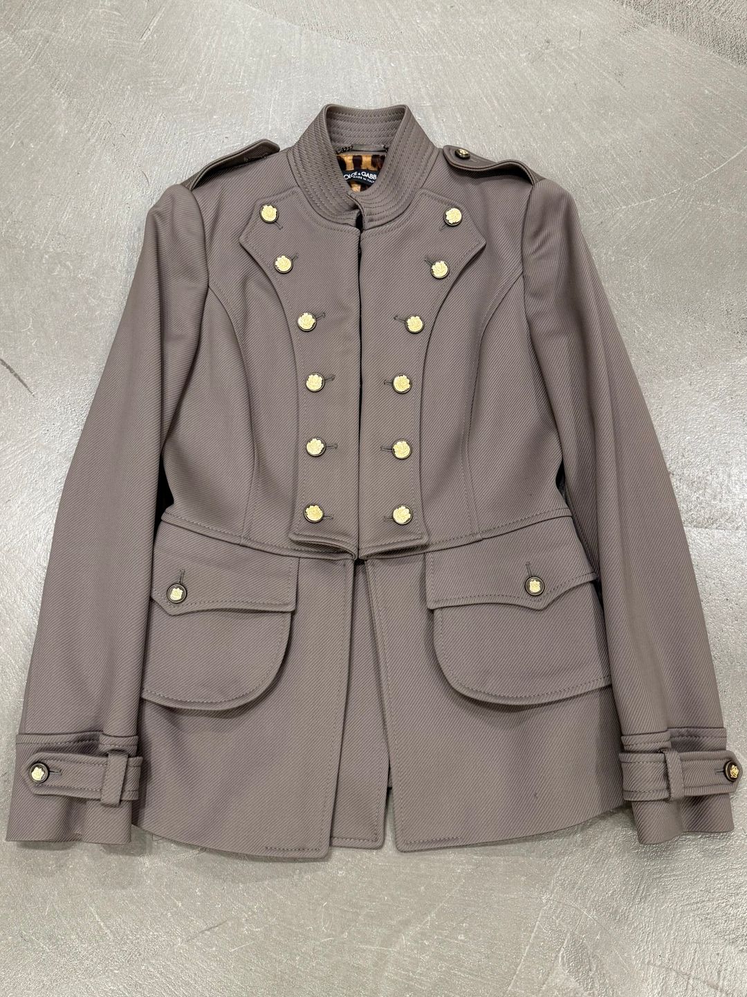 A/W2006 Dolce & Gabbana napoleon jacket by DOLCE & GABBANA in size EU 44 from COATS & JACKETS category
