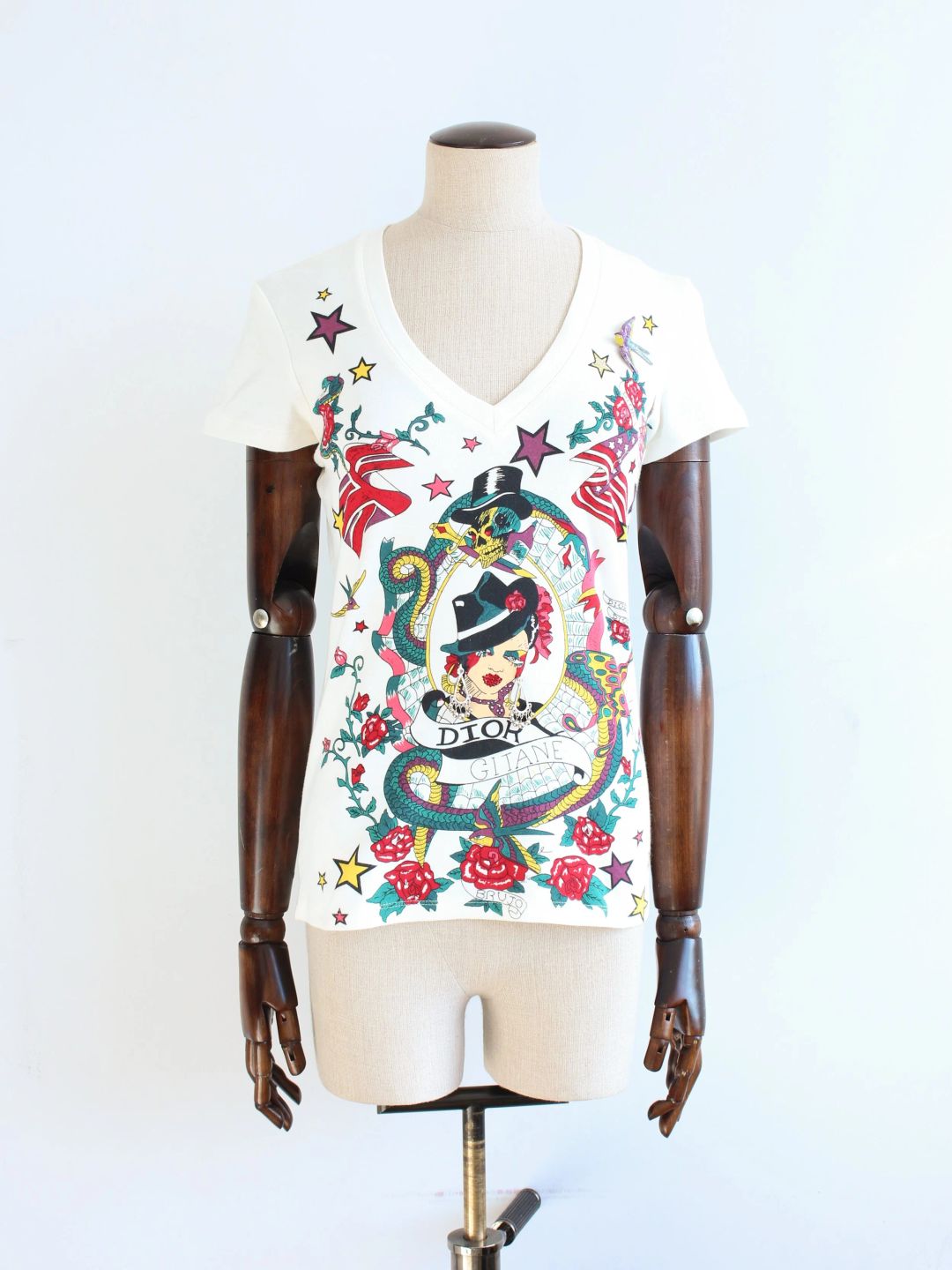 Christian Dior by John Galliano Spring/Summer 2004 'Gitane' by CHRISTIAN DIOR in size FR 38 from TOPS category