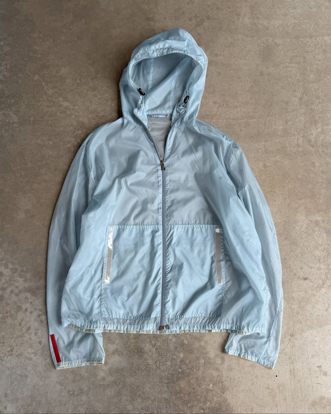 Prada SS99 Transparent Nylon Jacket – XL by PRADA in size XL from COATS & JACKETS category