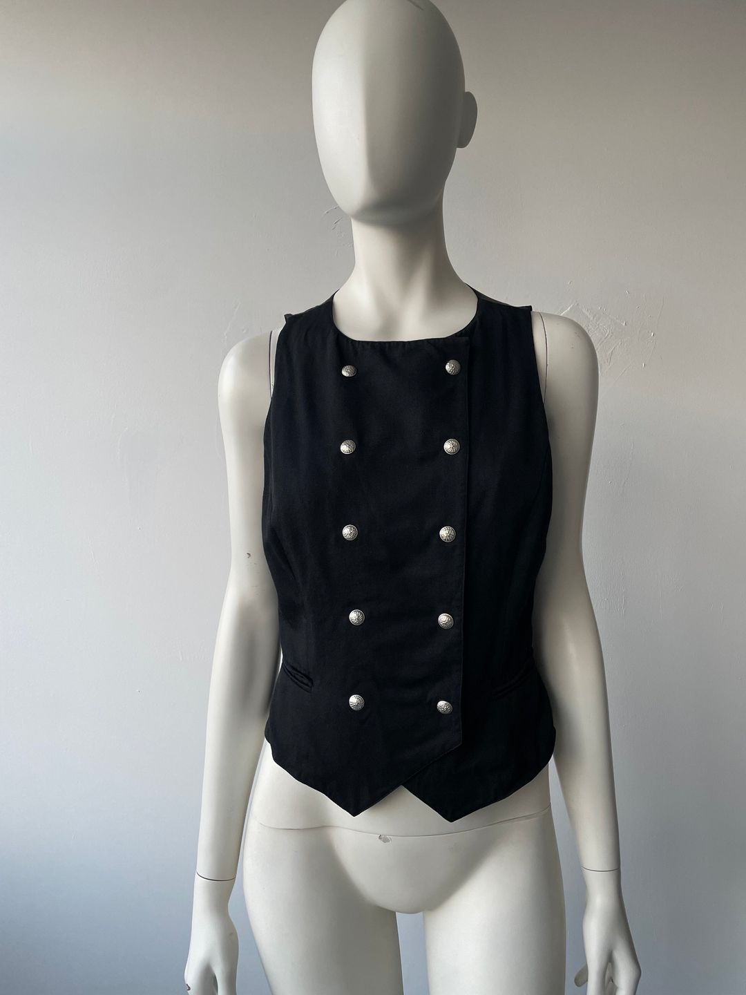Claude Montana vintage double breasted waistcoat by CLAUDE MONTANA in size ONE SIZE from KNITWEAR category