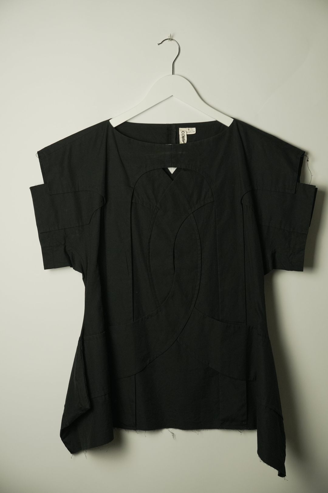 Comme Des Garcons SS Overlay Patch Blouse AD2013 by COMME DES GARCONS in size XS from TOPS category