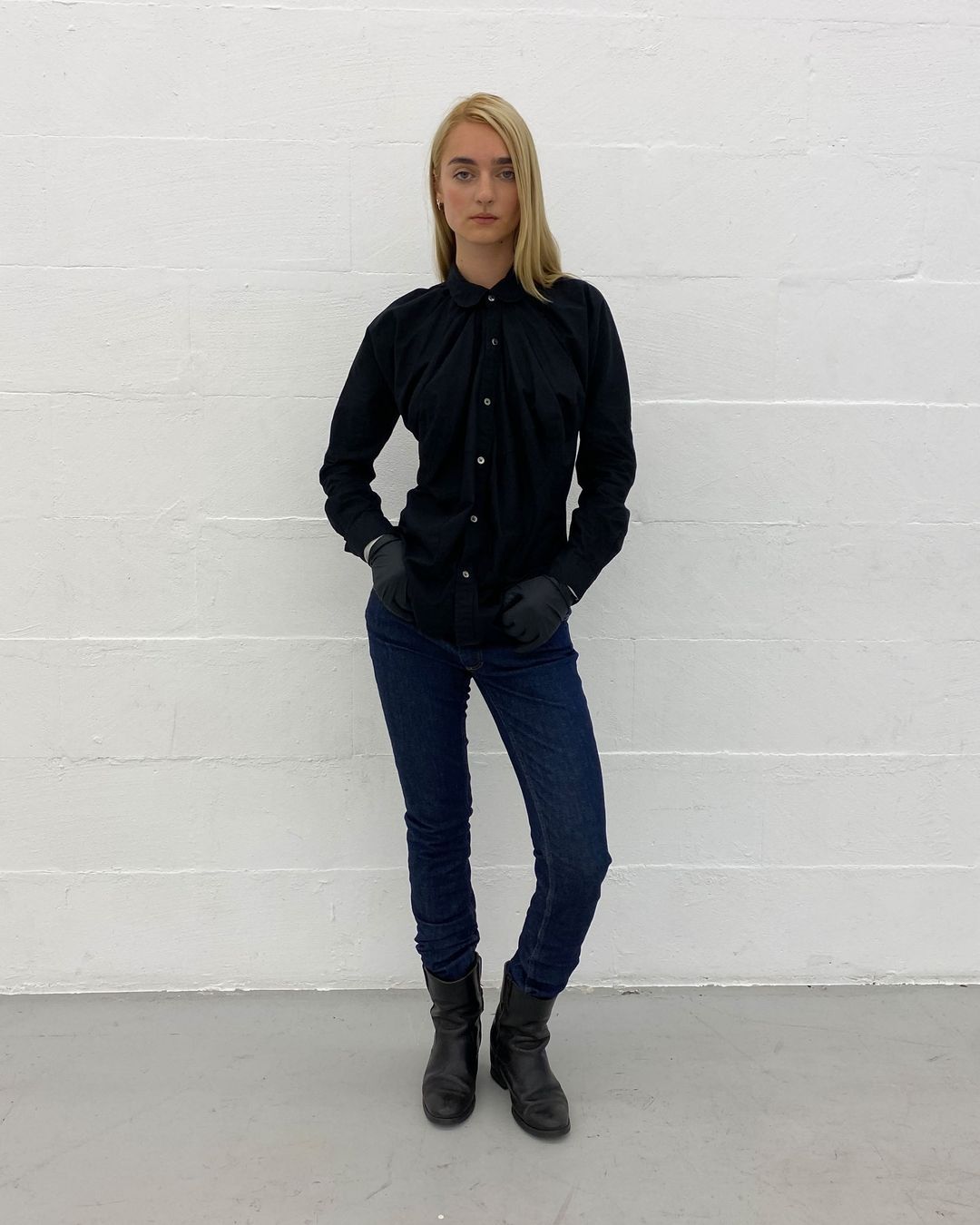 Acne Studios 2020s Flex Skinny Raw Denim Dark Blue by ACNE STUDIOS in size W30 from DENIM category