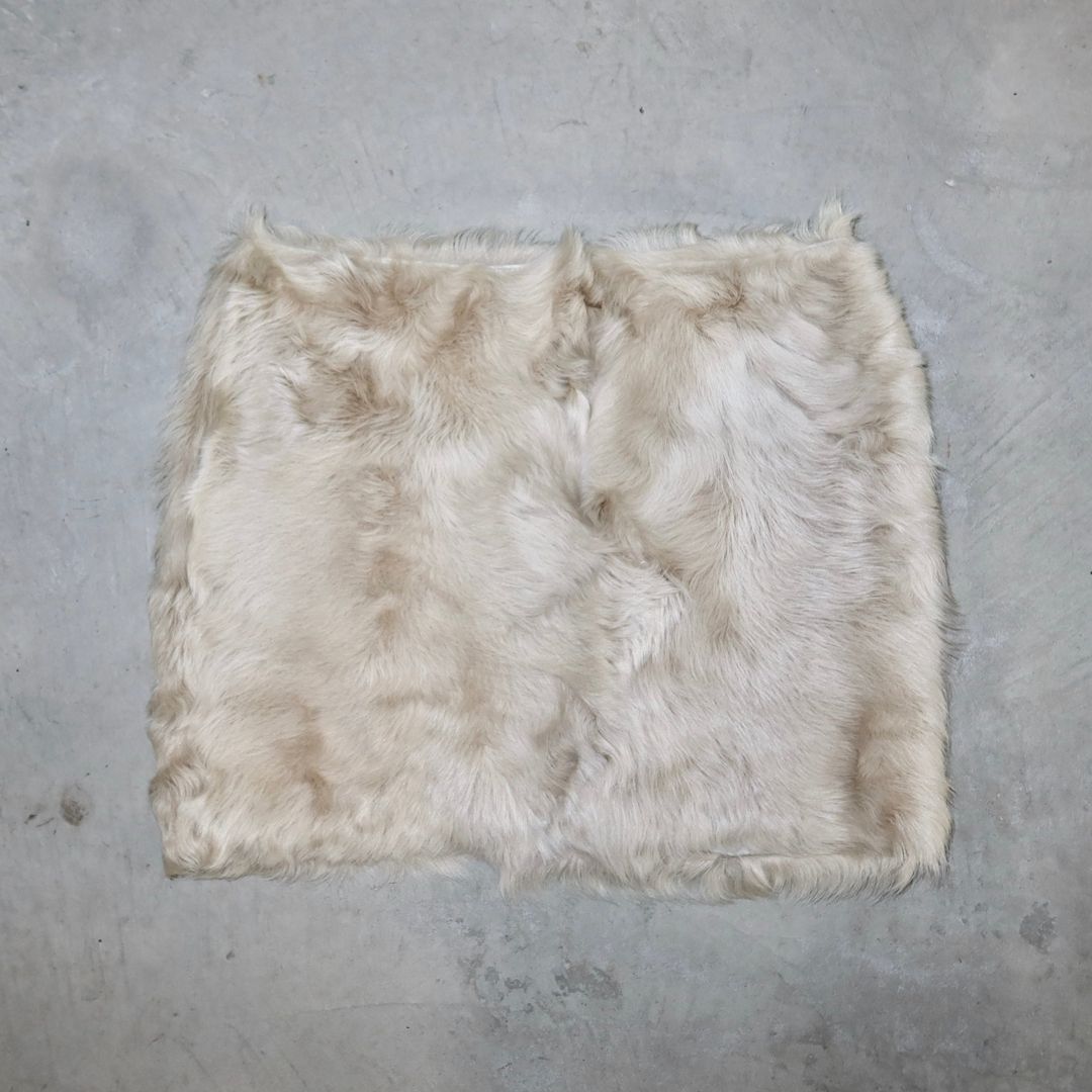 Vintage Shearling Mini Skirt by Vintage in size AU/UK 8 from SKIRTS category