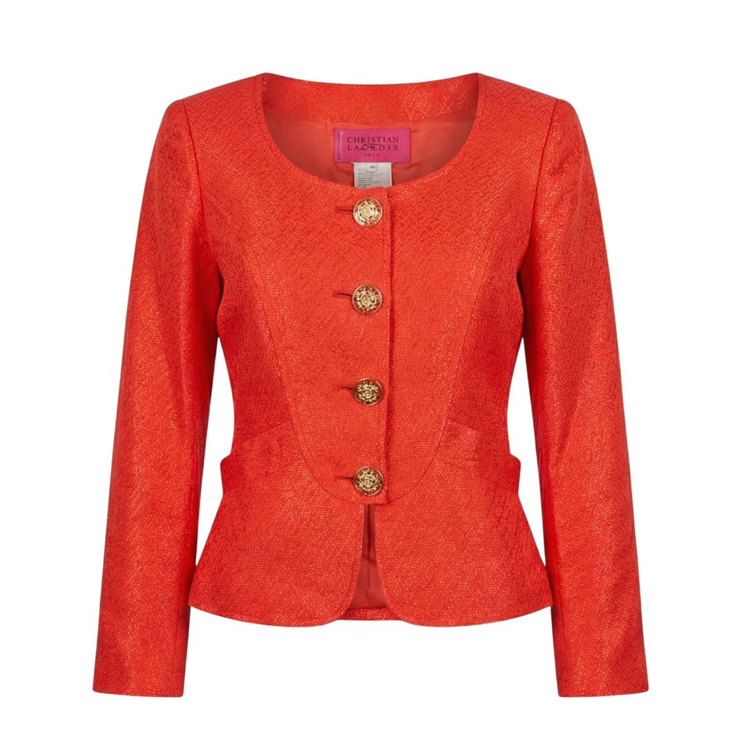 Christian Lacroix Mid-1990s Skirt Suit by CHRISTIAN LACROIX in size FR 38 from SUITS category