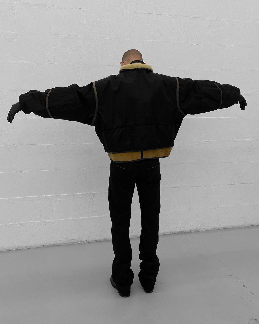 Chevignon 1980s Cosmos Jacket Black by Chevignon in size XXL from COATS & JACKETS category