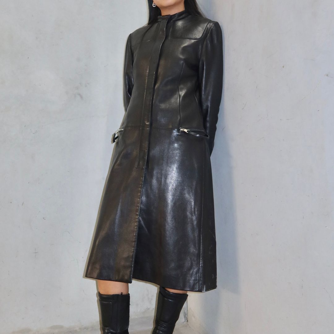 Prada AW1999 Leather Jacket by PRADA in size IT 42 from COATS & JACKETS category