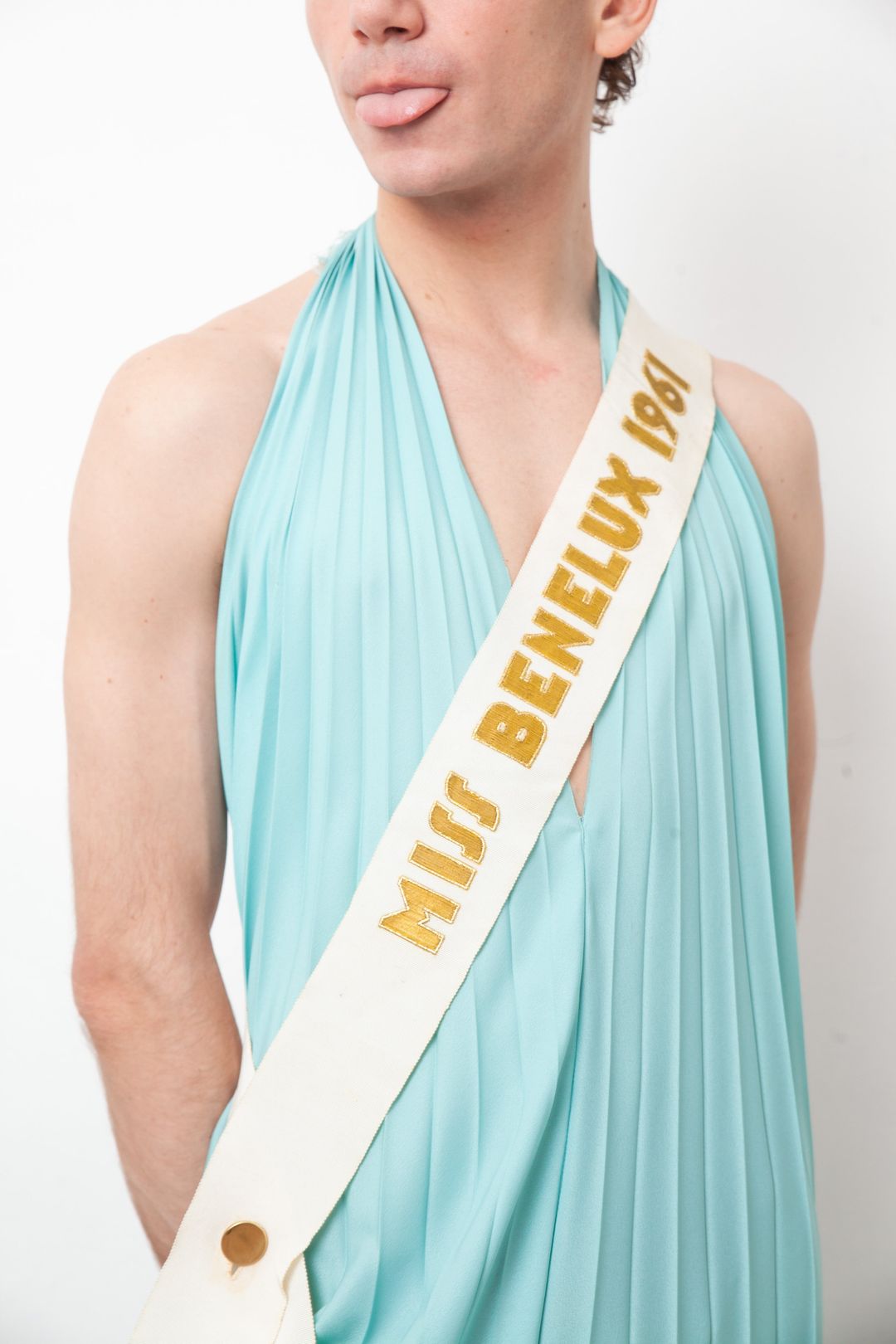 Miss Benelux 1961 sash by Miss Benelux in size ONE SIZE from ACCESSORIES category