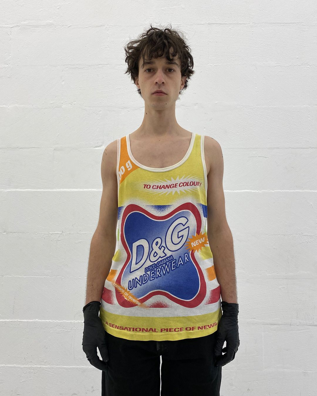 Dolce & Gabbana 2000s Underwear Tanktop Multicolor by DOLCE & GABBANA in size ONE SIZE from TOPS category