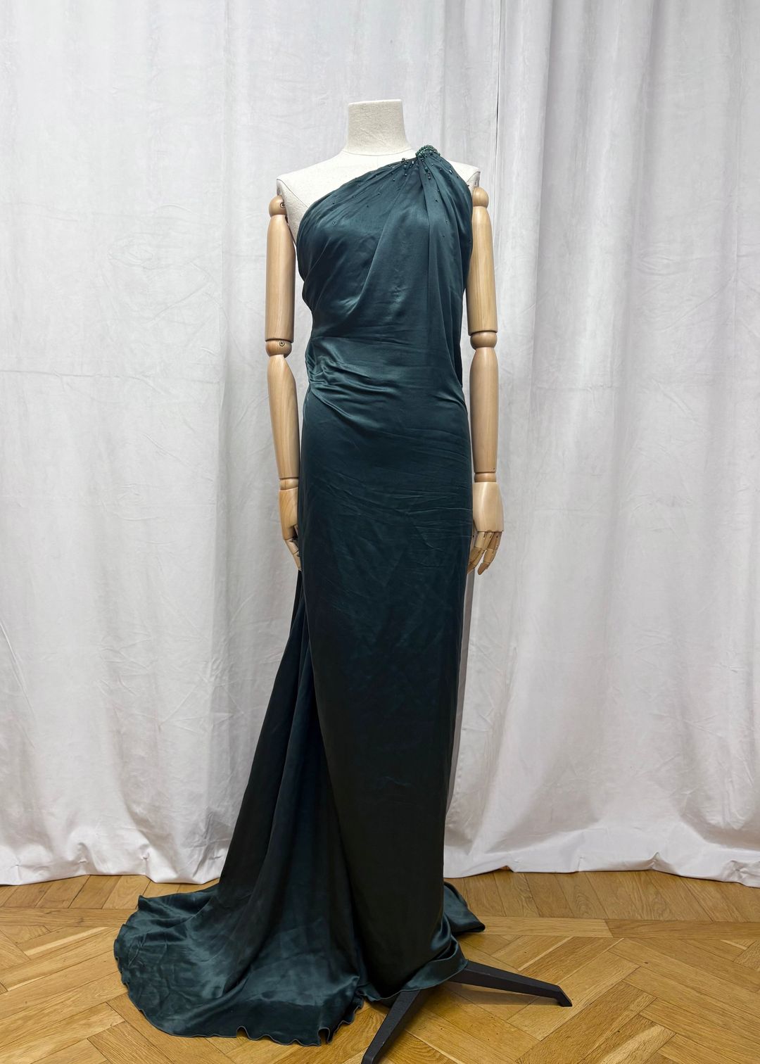 Roberto Cavalli beaded silk gown, 2000’s by ROBERTO CAVALLI in size IT 42 from DRESSES category