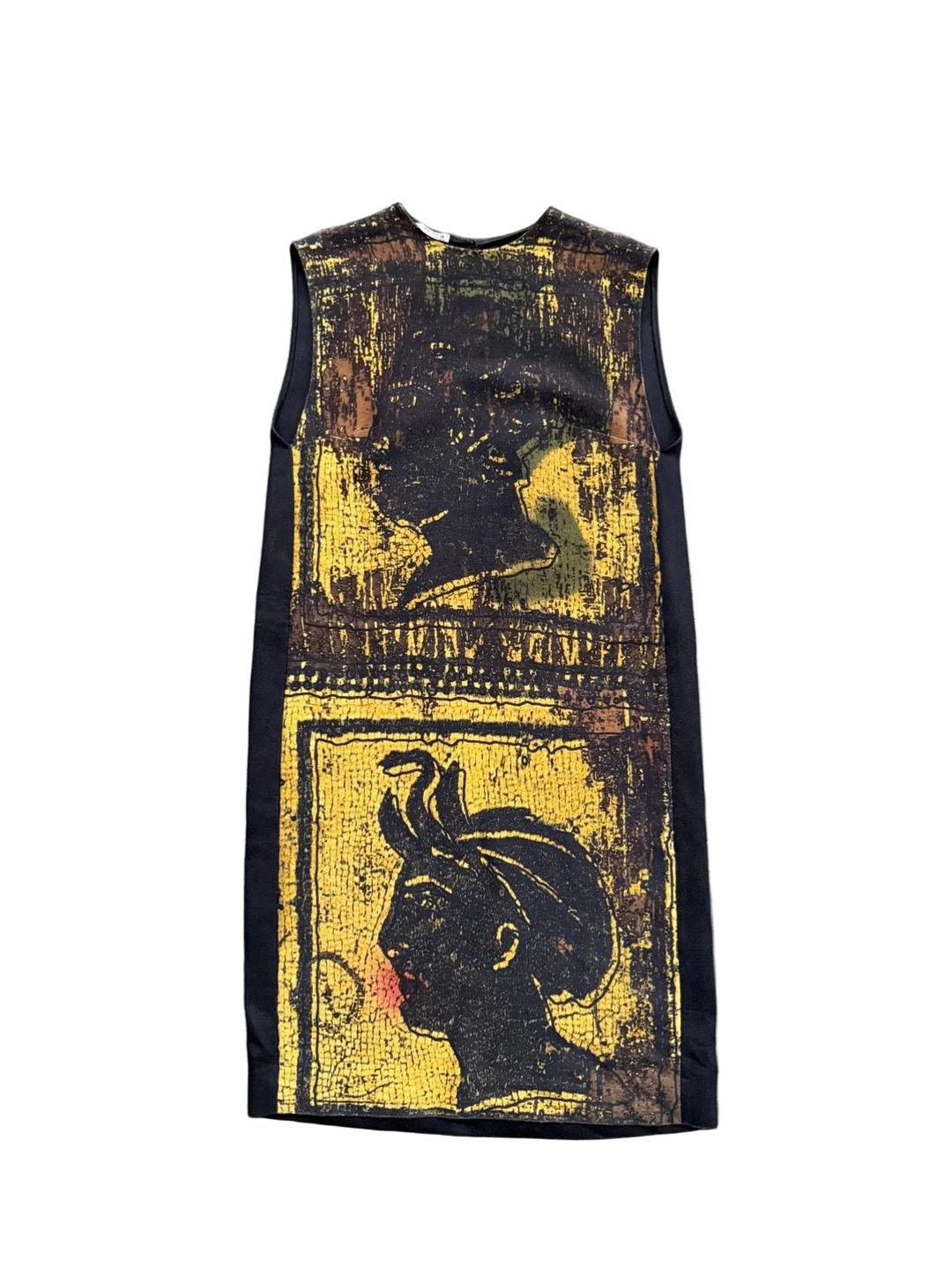 MIU MIU S/S 2009 ANCIENT PRINT DRESS by MIU MIU in size IT 38 from DRESSES category