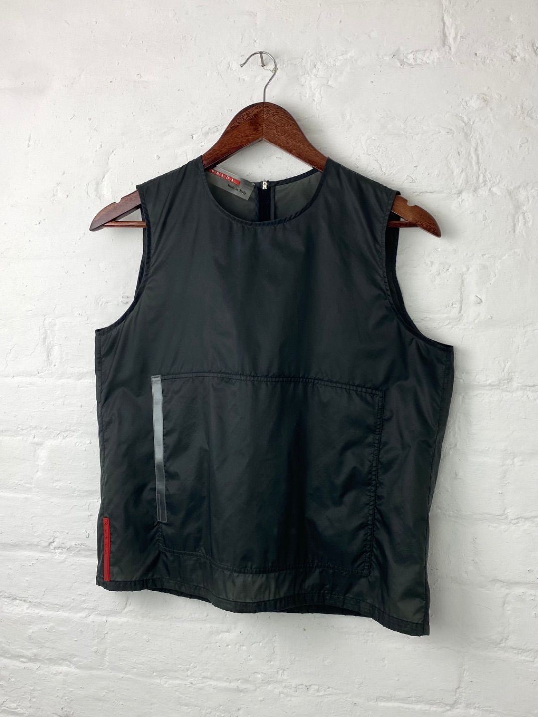SS 99 Prada Sport Nylon Vest by PRADA in size IT 42 from TOPS category