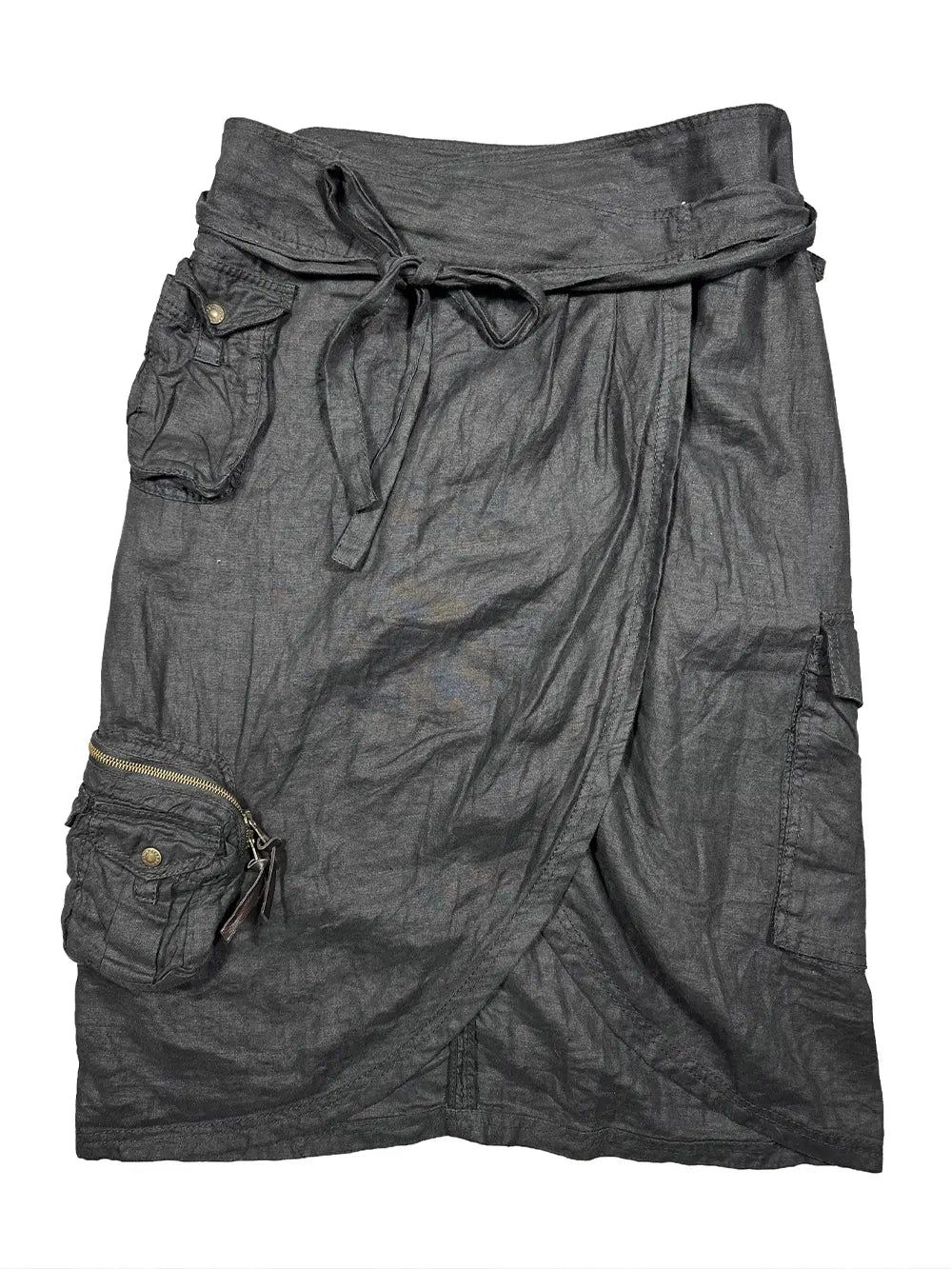 Linen Cargo Skirt by DOLCE & GABBANA in size IT 44 from SKIRTS category