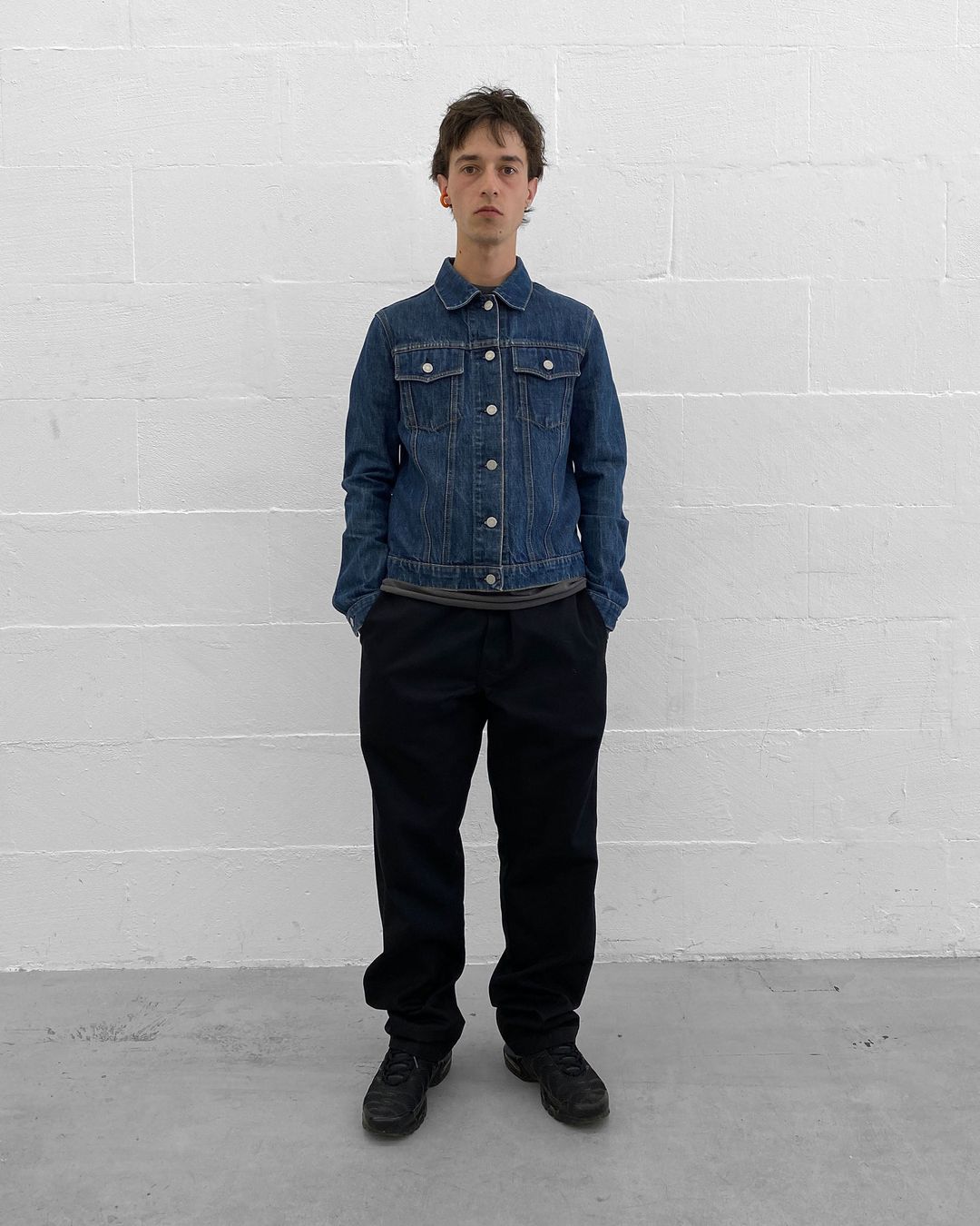 Helmut Lang 2000s Classic Denim Jacket Blue by HELMUT LANG in size M from COATS & JACKETS category