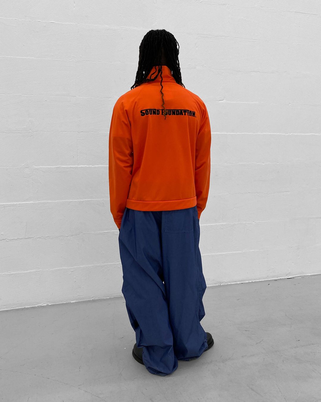 Sabotage 2000s Sound Foundation Track Jacket Orange by Sabotage in size L from COATS & JACKETS category