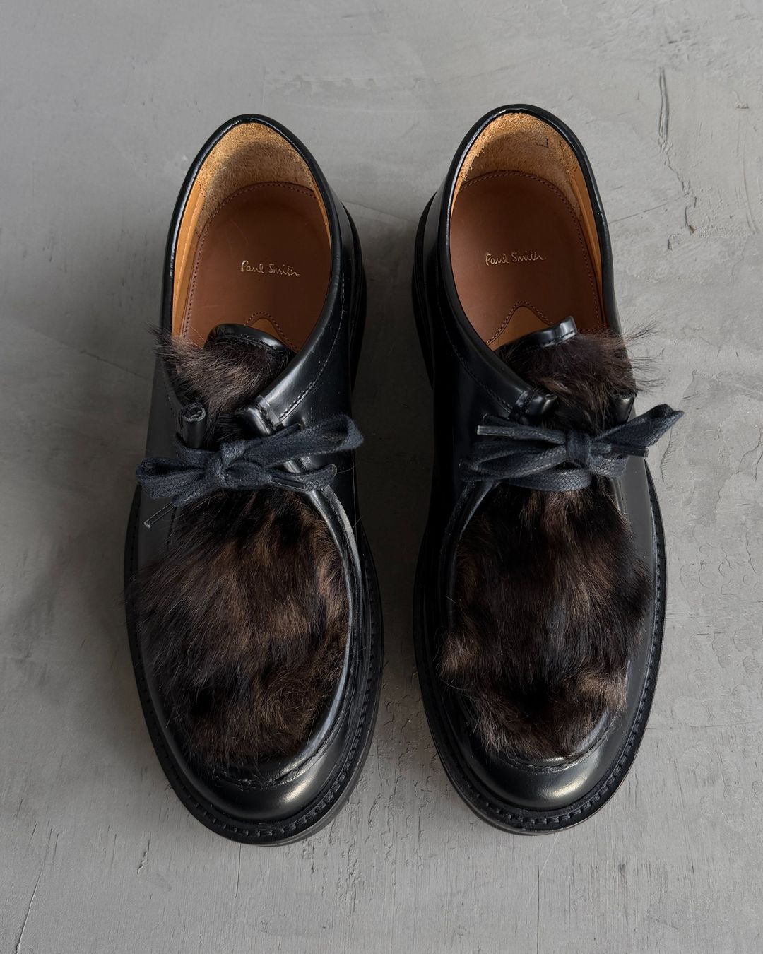 Paul Smith Fur Toe Chunky Derbys – UK 7 by Paul Smith in size EU 41 from SHOES category