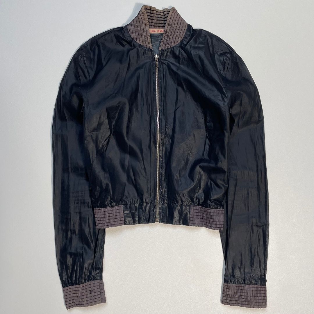 90s Hussein Chalayan see through jacket by HUSSEIN CHALAYAN in size ONE SIZE from COATS & JACKETS category