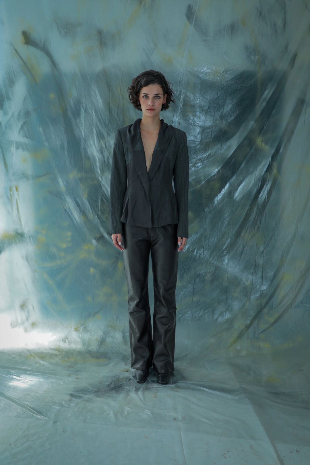 Issey Miyake Wool and Silk blazer by ISSEY MIYAKE in size XS from COATS & JACKETS category