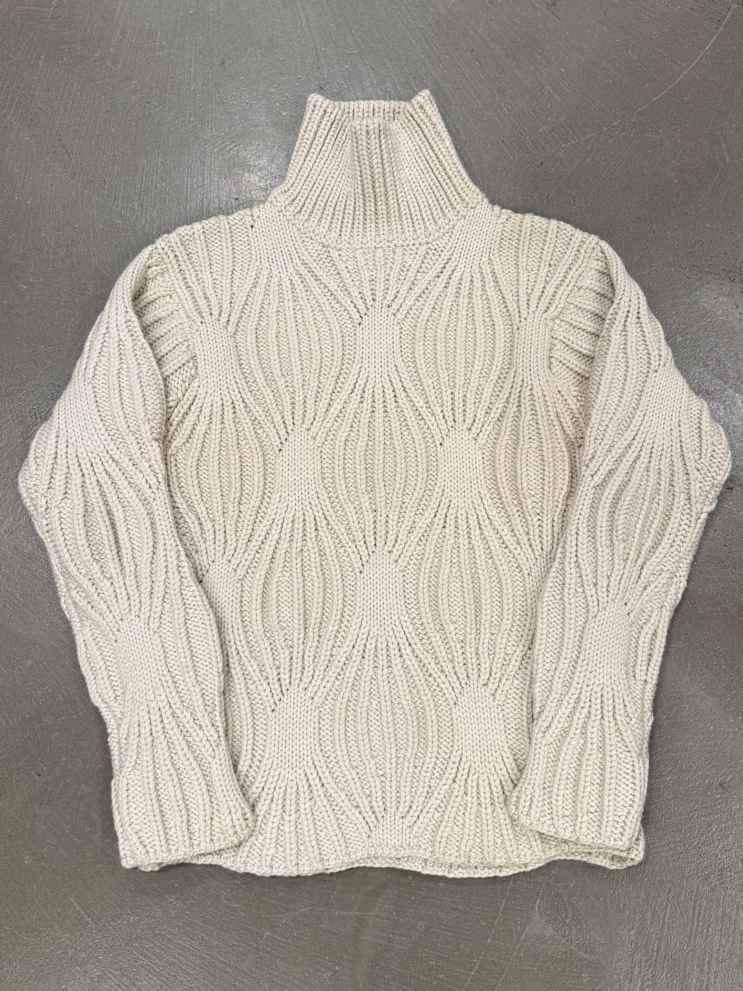2000s Gucci by Tom Ford braided heavy turtleneck sweater by GUCCI in size XS from KNITWEAR category
