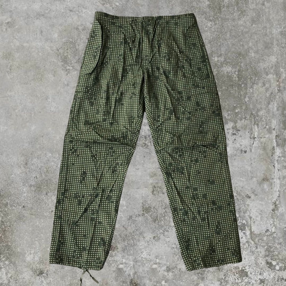 1990S VINTAGE MILITARY PANTS - DIGITAL NIGHT CAMO by FΛZED by Finn in size ONE SIZE from TROUSERS category