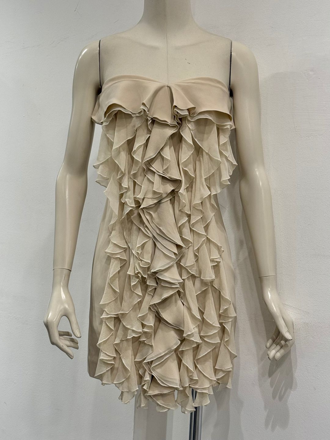 2000s Plein Sud ruffle mini dress by PLEIN SUD in size S from DRESSES category