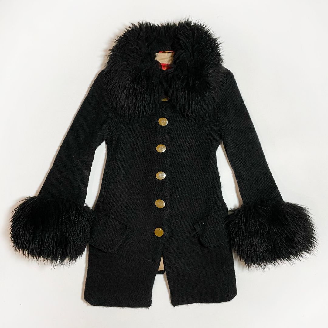 Vivienne Westwood Red Label FW 1998 Poodle Coat by VIVIENNE WESTWOOD in size IT 40 from COATS & JACKETS category