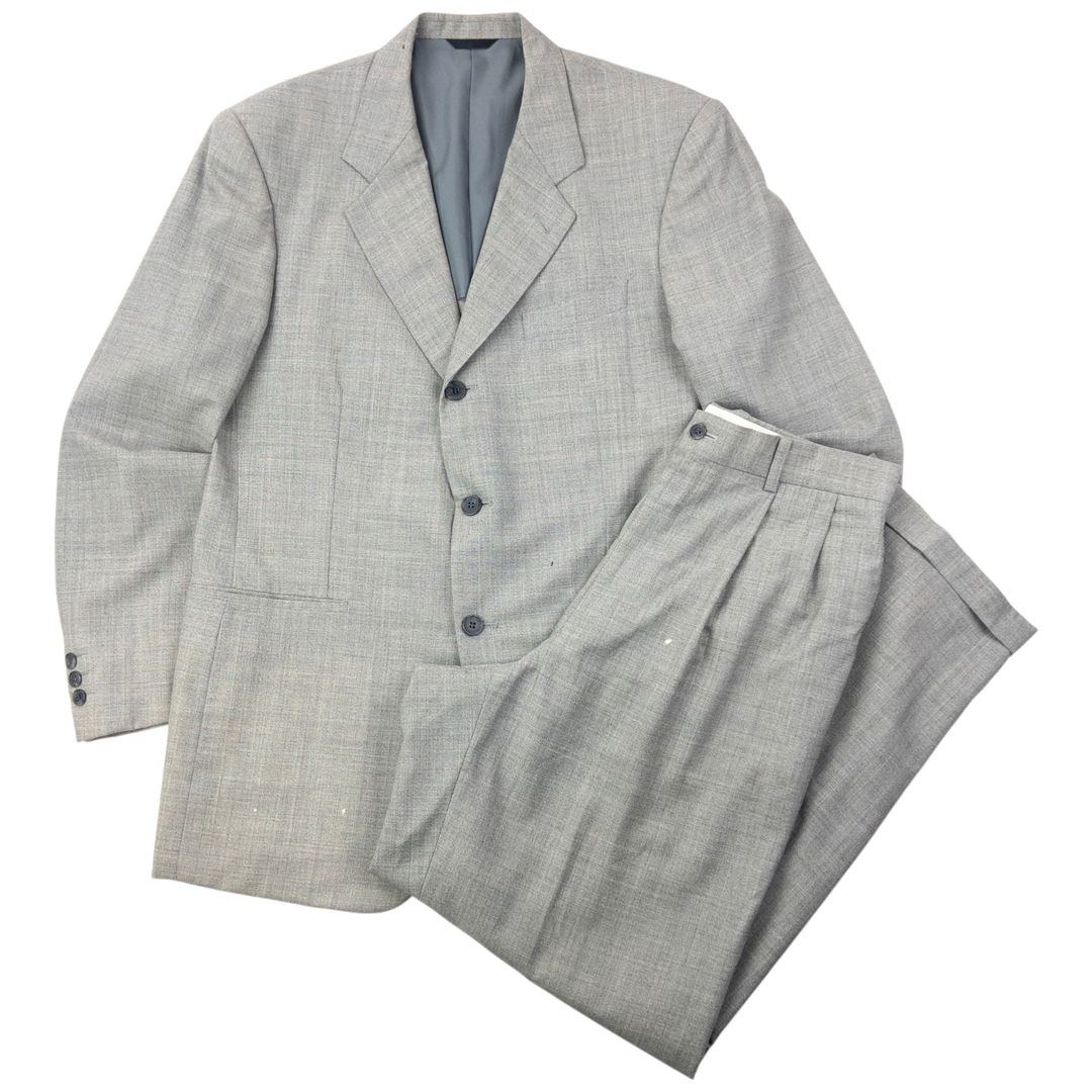 Vintage 90s Yohji Yamamoto D'Urban A.A.R Jacket & Trousers Suit Set Size M by YOHJI YAMAMOTO in size M from SUITS category