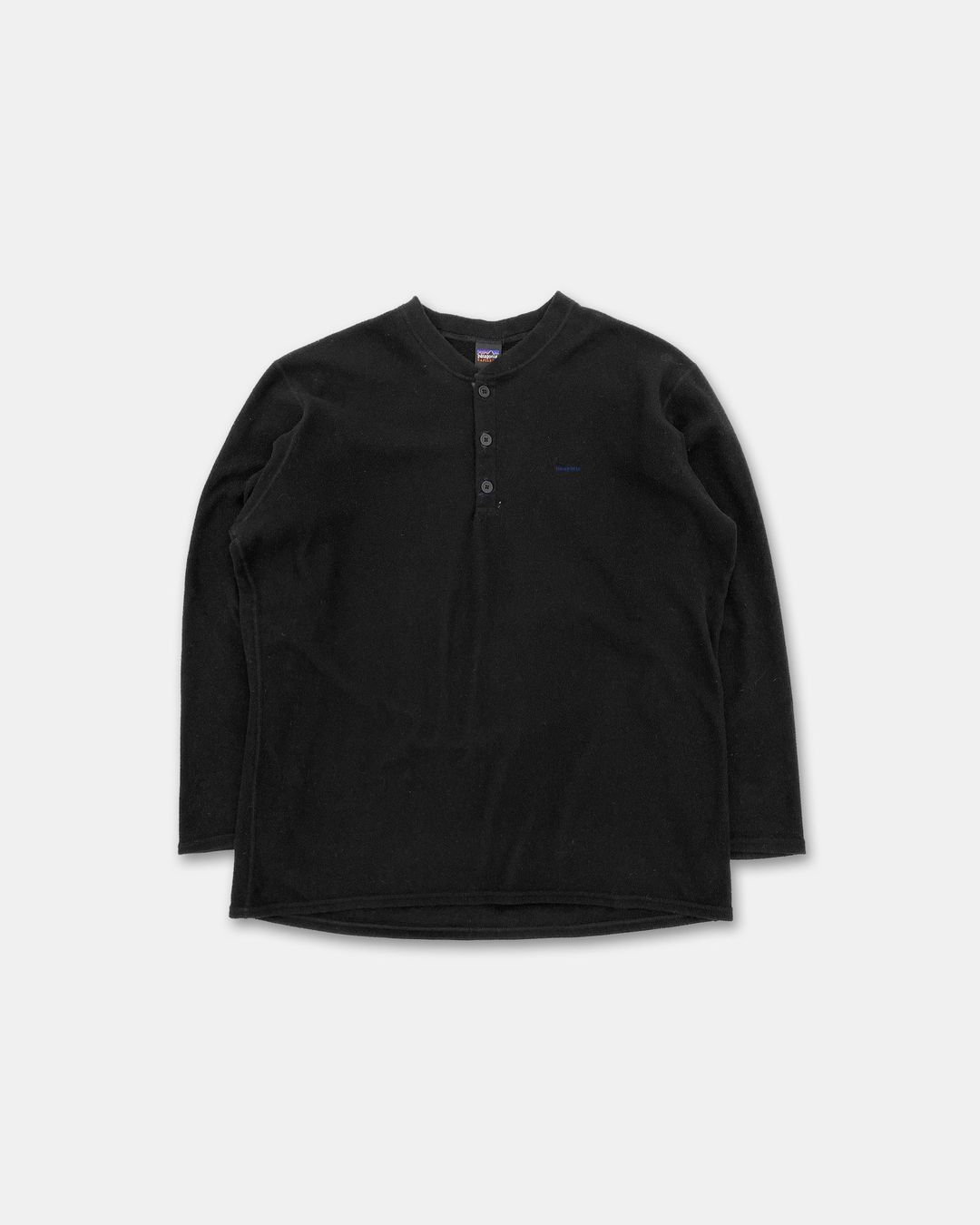 Patagonia 1990s Capilene Fleece Underlayer Sweater Black by Patagonia in size L from KNITWEAR category