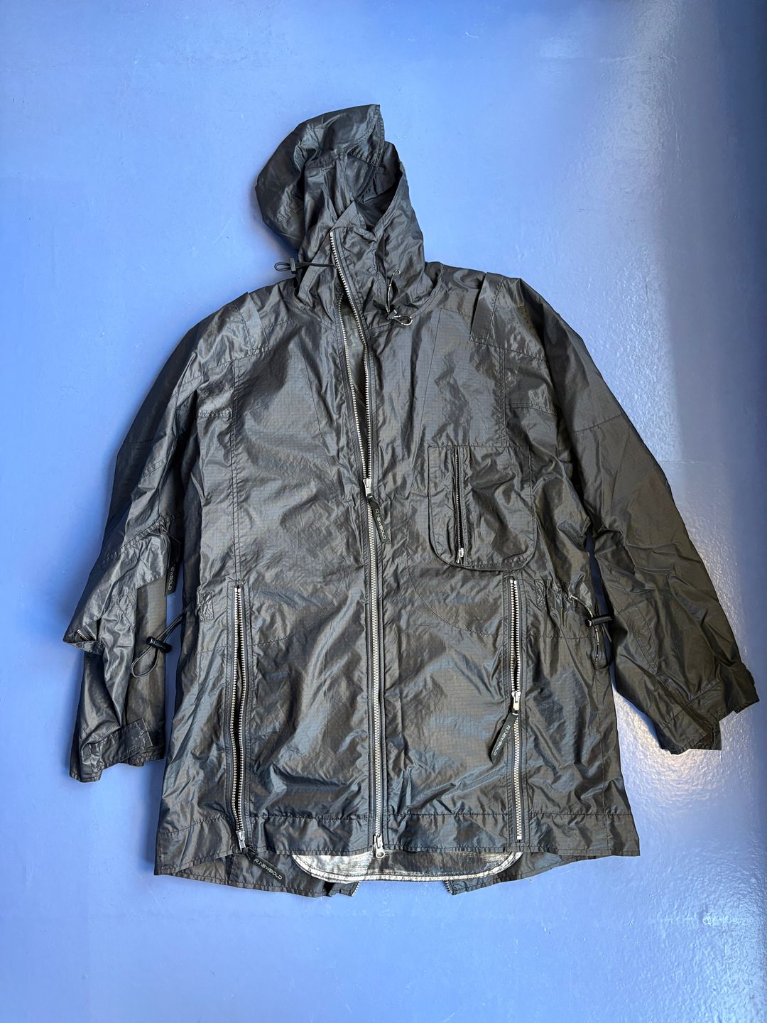 Rain Coat w/ Zips And Pockets by R. NEWBOLD in size ONE SIZE from COATS & JACKETS category