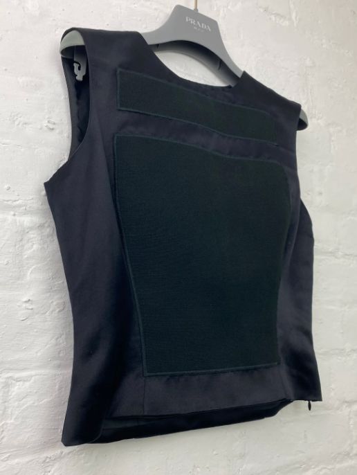 SS 98 Silk & Linen by PRADA in size IT 42 from TOPS category