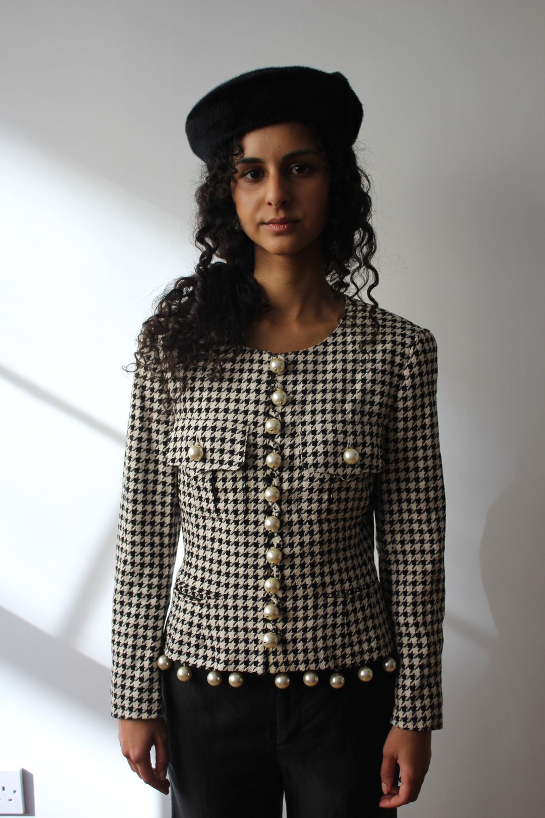 Lolita Lempicka vintage houndstooth jacket by LOLITA LEMPICKA in size XS from COATS & JACKETS category