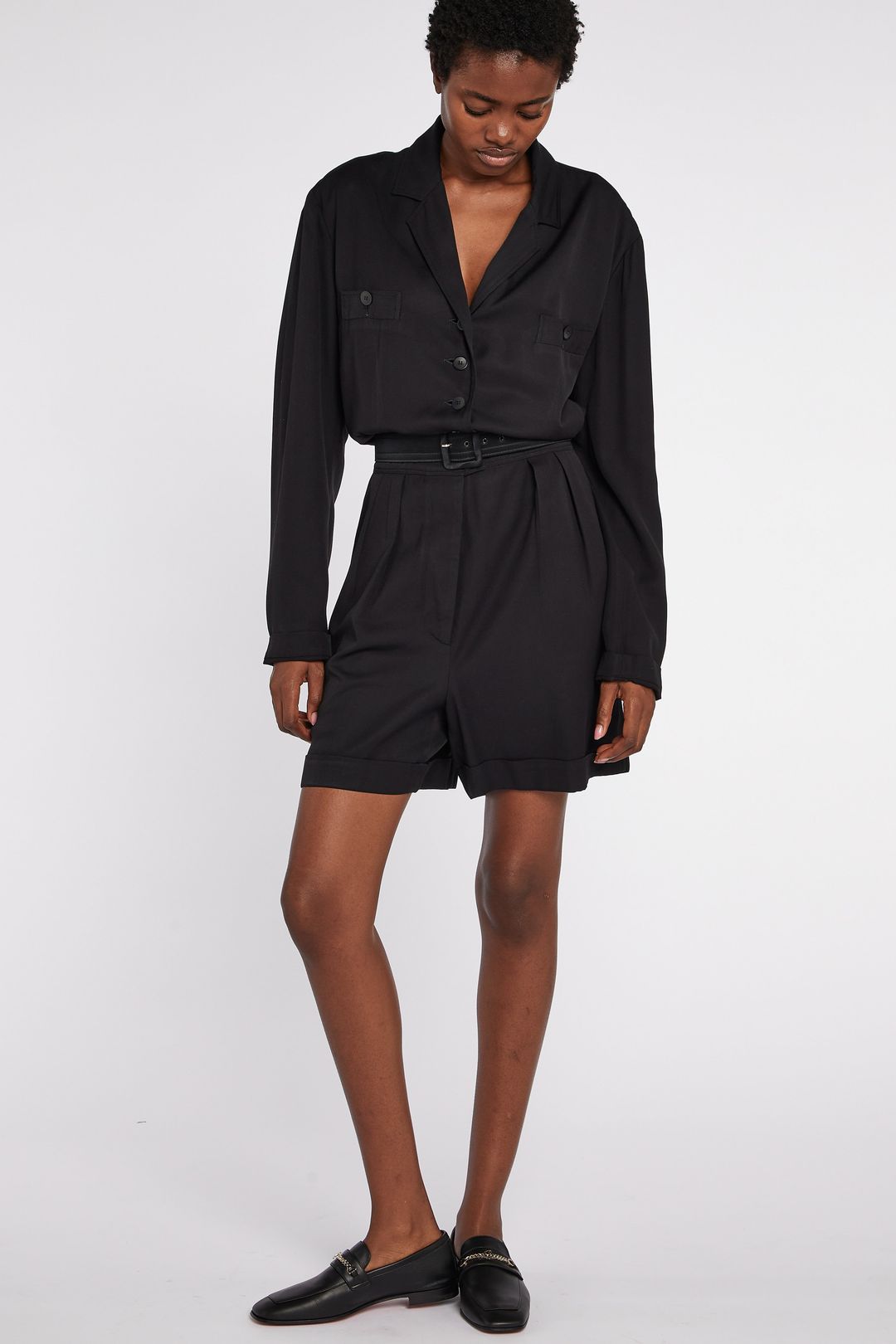 Alaïa Black Playsuit  S/S 1989 by Azzedine Alaïa in size ONE SIZE from JUMPSUITS & PLAYSUITS category