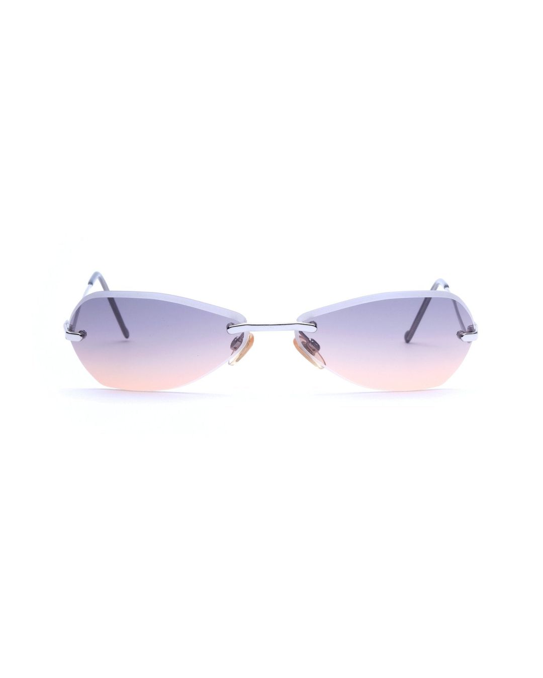2000s Moschino Rimless Sunglasses by MOSCHINO in size ONE SIZE from ACCESSORIES category