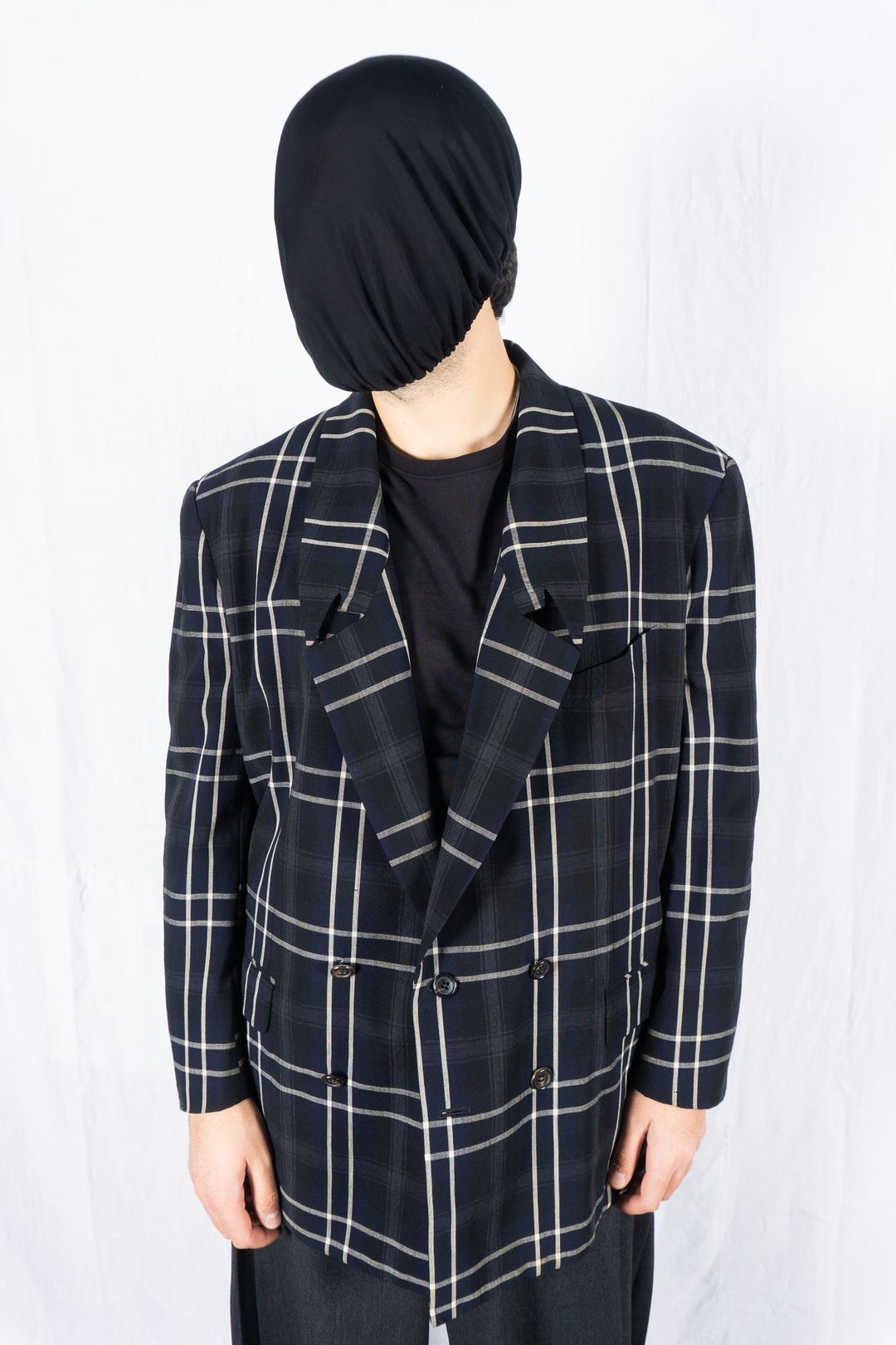 Comme des Garçons Homme Plus S/S 1988 checkered jacket by COMME DES GARÇONS HOMME PLUS in size M from COATS & JACKETS category