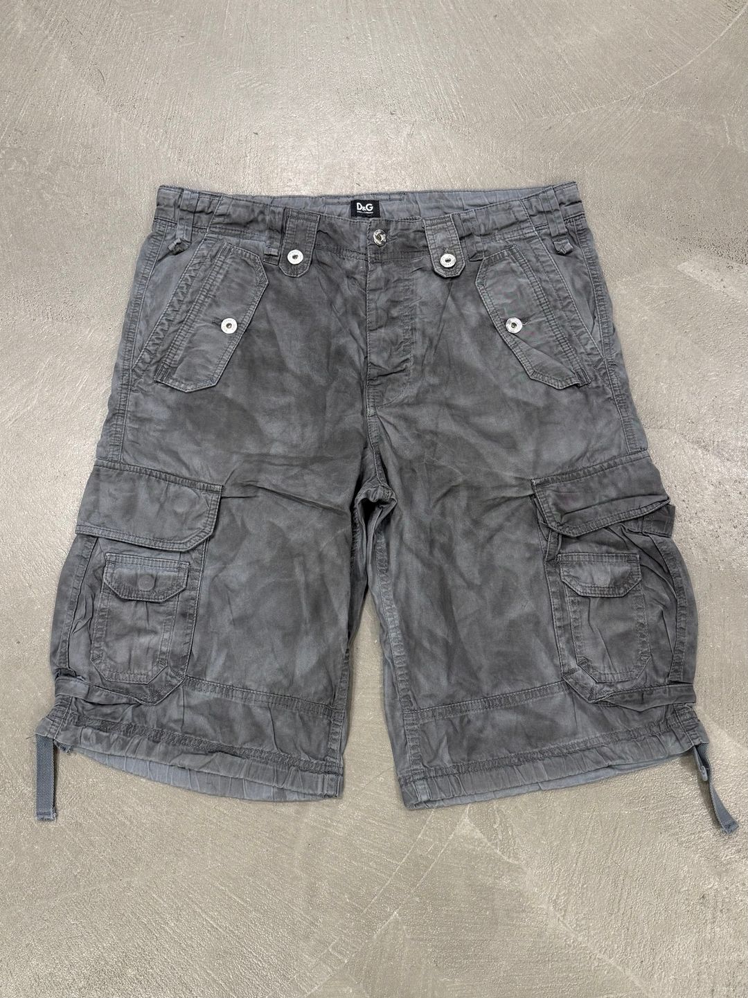 2000s Dolce & Gabbana multi-pocket cargo shorts by DOLCE & GABBANA in size ONE SIZE from SHORTS category