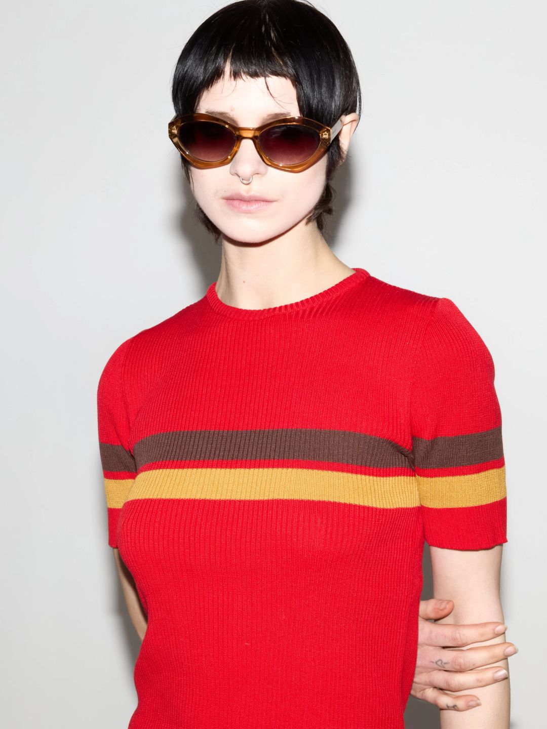 vintage celine rib knit top by Celine in size ONE SIZE from TOPS category