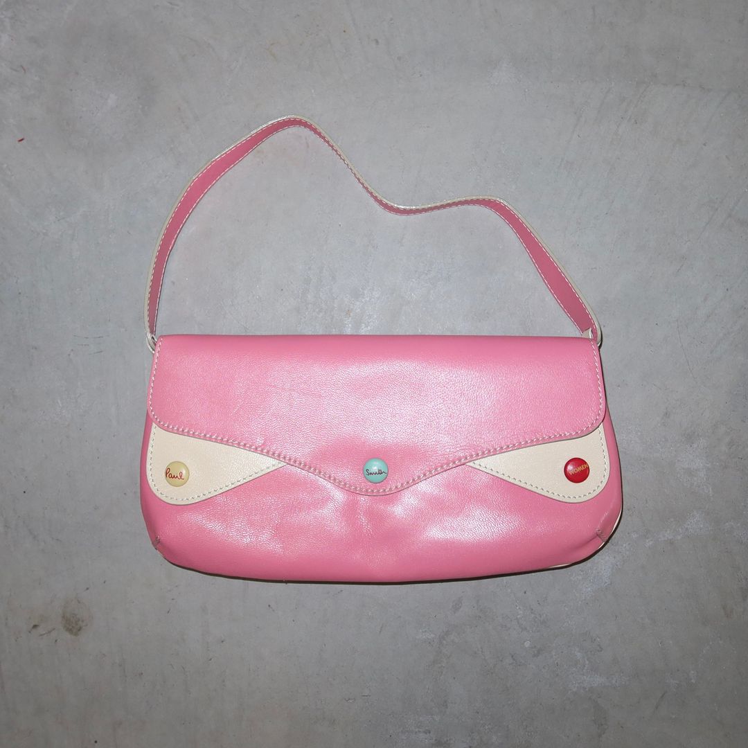 Paul Smith Pink Leather Bag by Paul Smith in size ONE SIZE from BAGS category