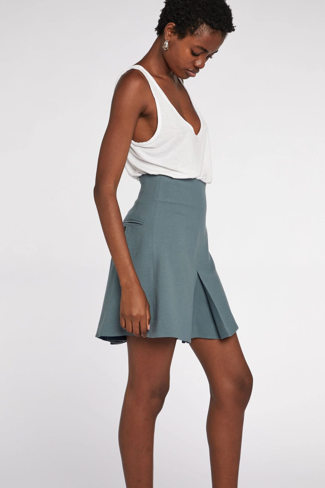 John Galliano High-Waisted Shorts A/W 1988 by JOHN GALLIANO in size AU/UK 10 from SHORTS category