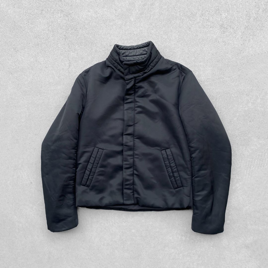 maison margiela aw2016 future high top padded biker jacket  by MAISON MARGIELA in size M from COATS & JACKETS category