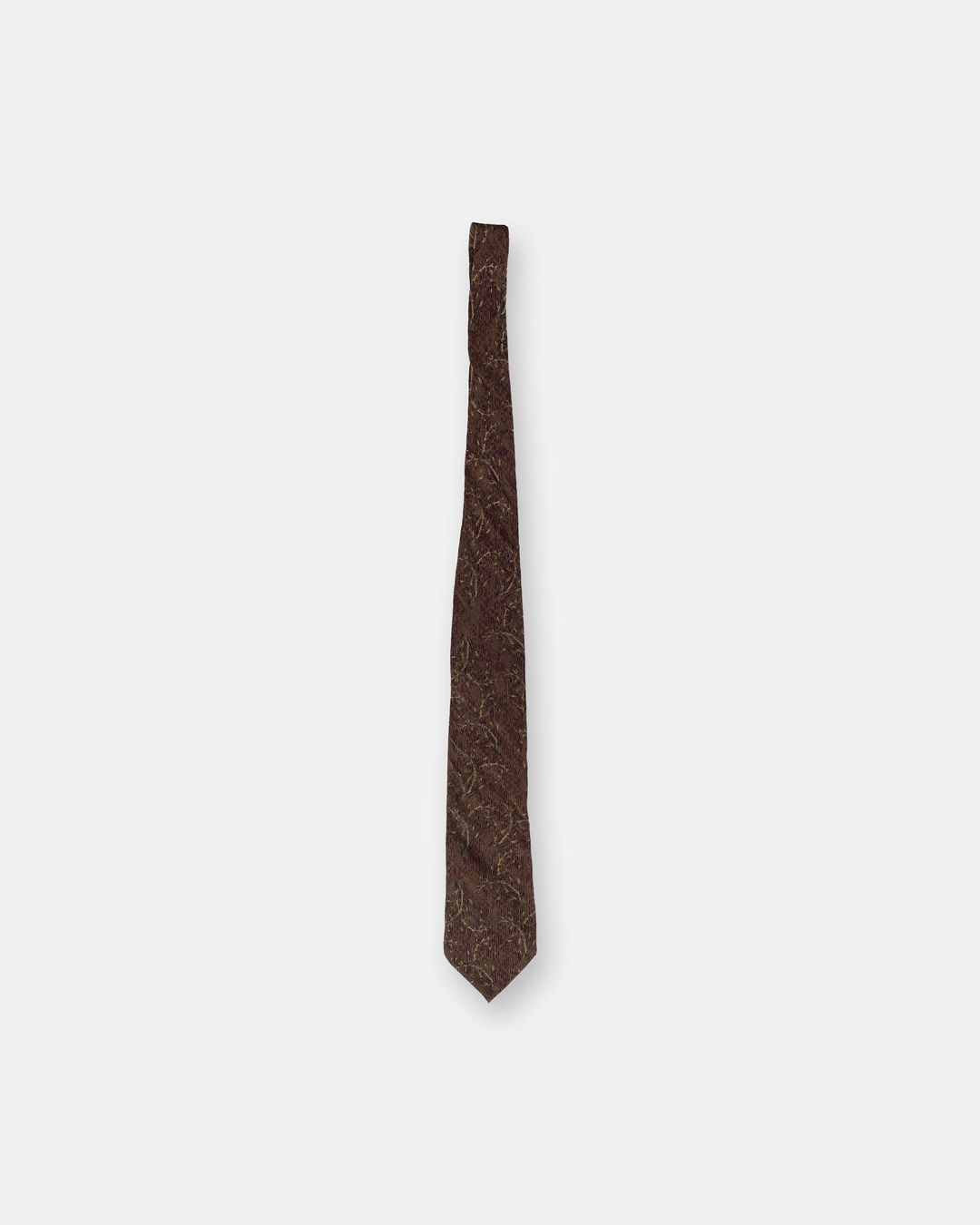 Chloé Homme 1990s Pattern Tie Dark Red by Chloé Homme in size ONE SIZE from ACCESSORIES category