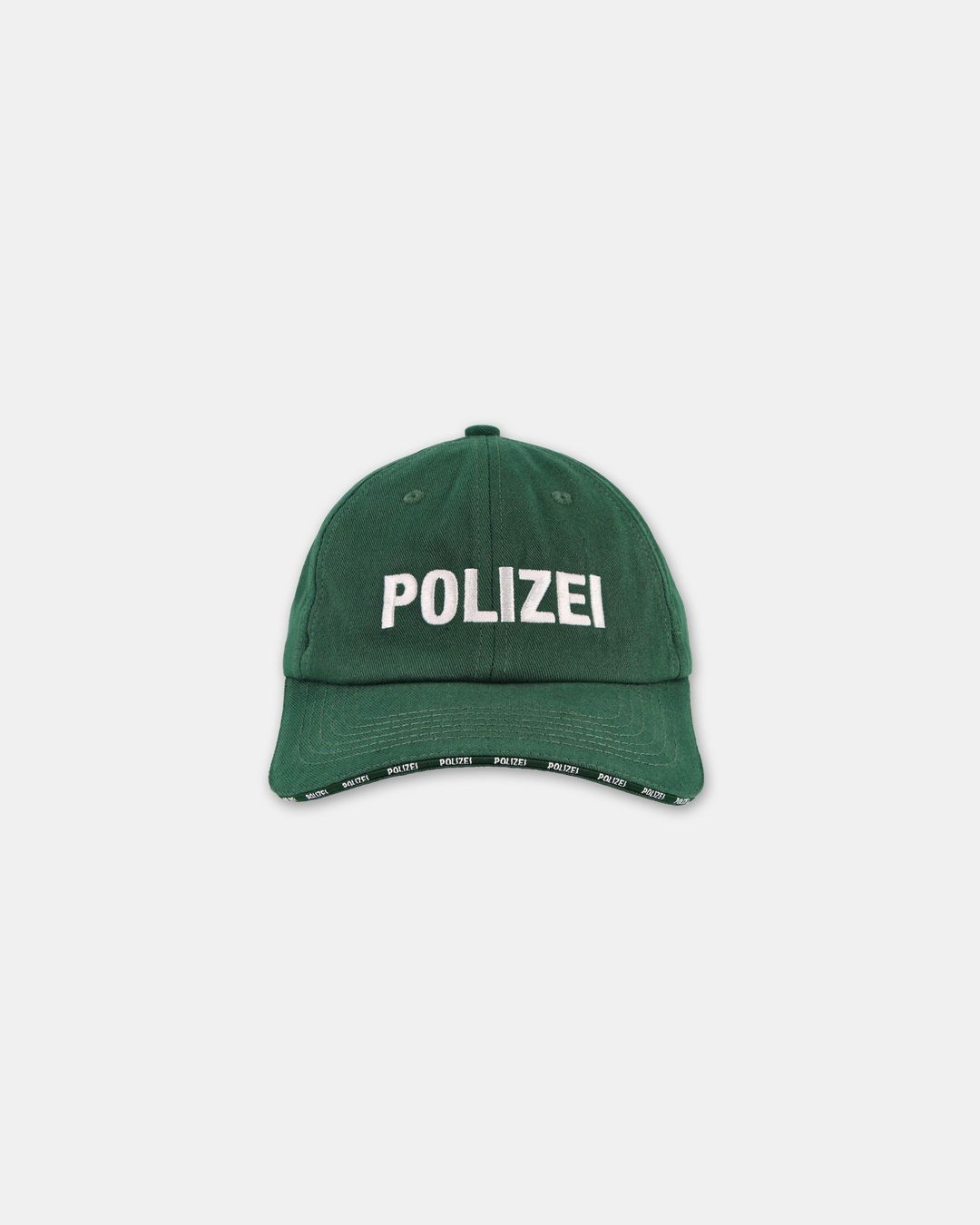Vetements SS2017 Polizei Cap Green by Vetements in size ONE SIZE from ACCESSORIES category