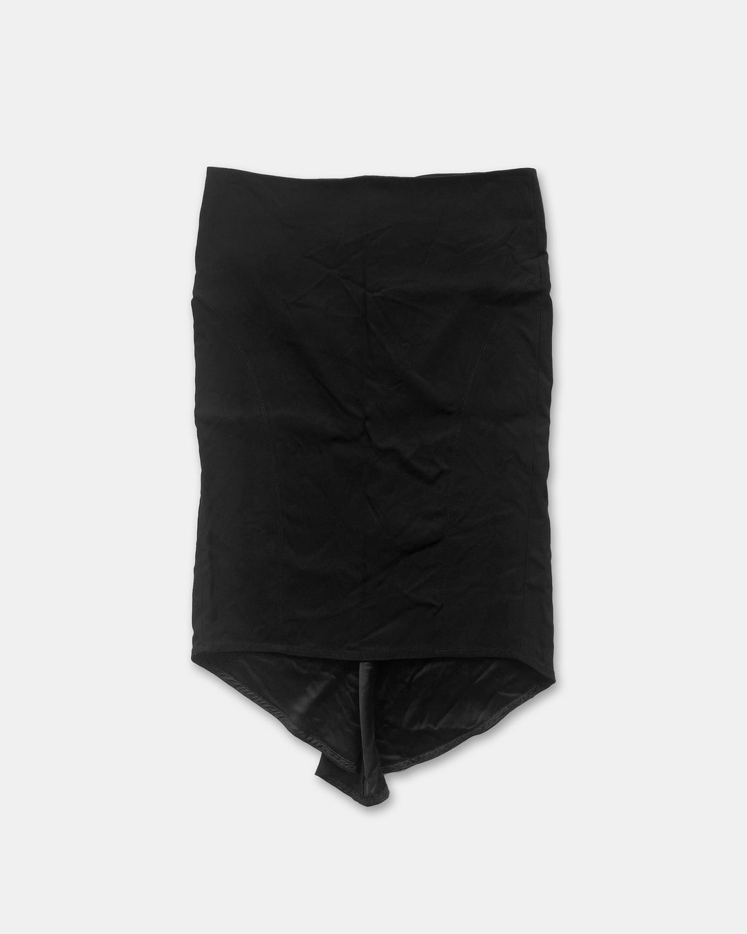 Patrizia Pepe 1990s Wool Skirt Black by Patrizia Pepe in size M from SKIRTS category