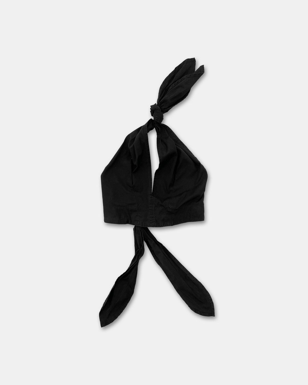 Katharine Hamnett 1990s Cotton Top Black by Katharine Hamnett in size L from TOPS category