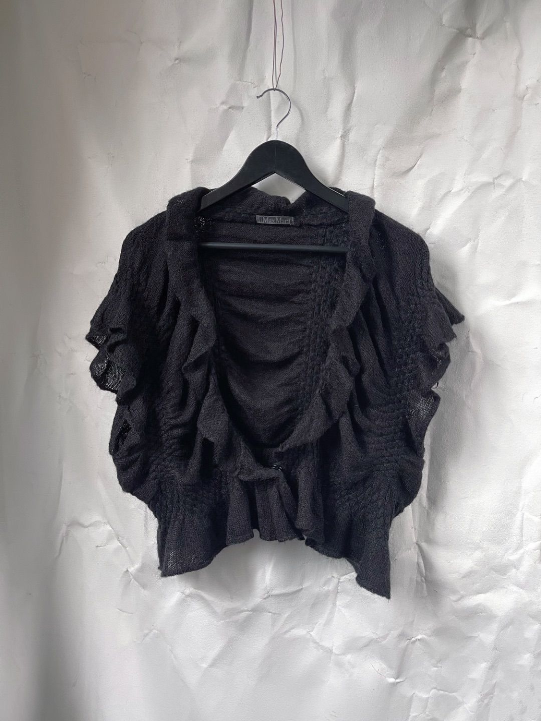 Vintage MaxMara mohair blend bolero cardigan by MAX MARA in size AU/UK 12 from KNITWEAR category